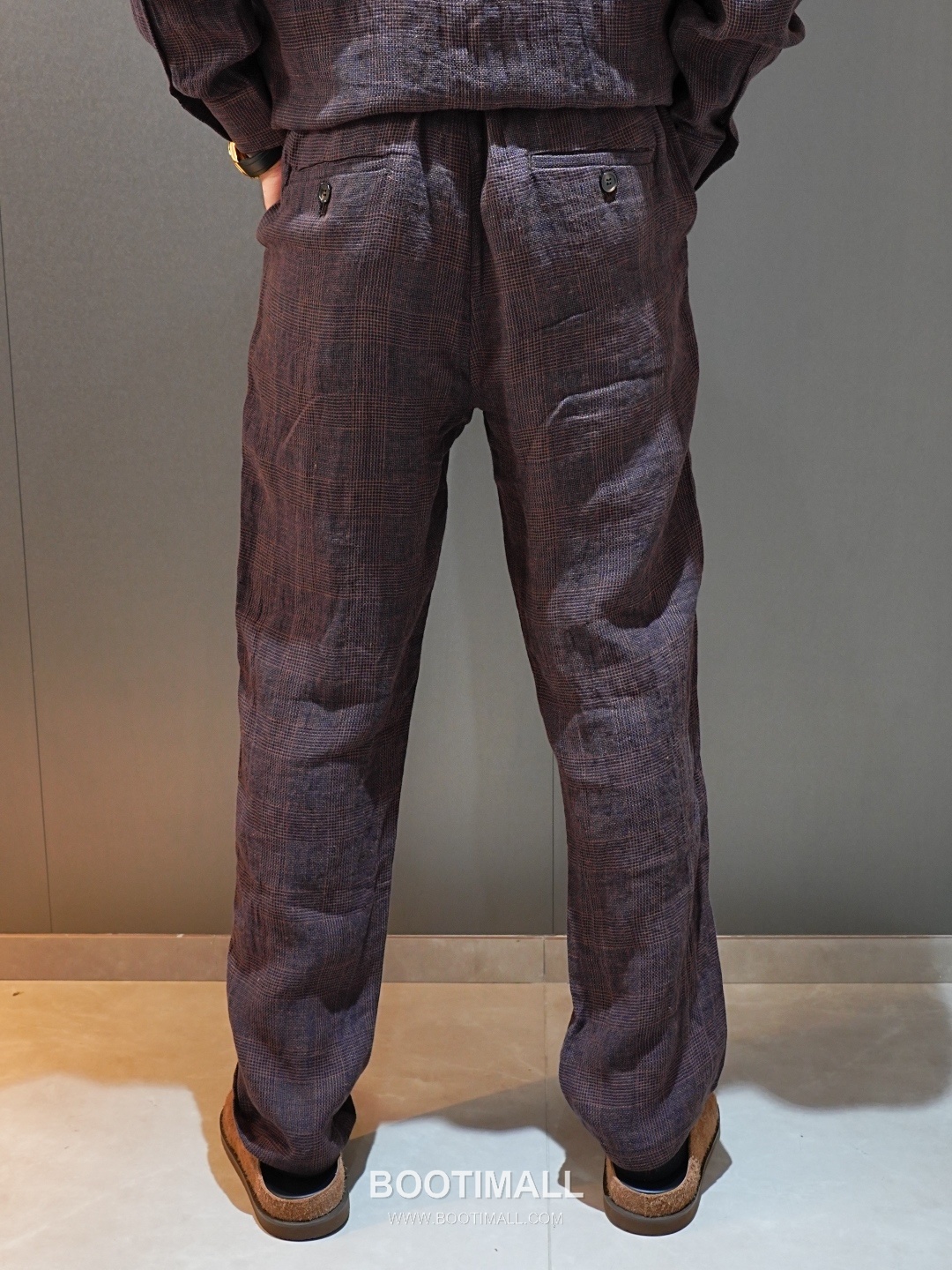 Zegna 2026 SS Linen Drawstring Relaxed Fit Pants 제냐 2026 SS 린넨 드로스트링 루즈핏 팬츠 4