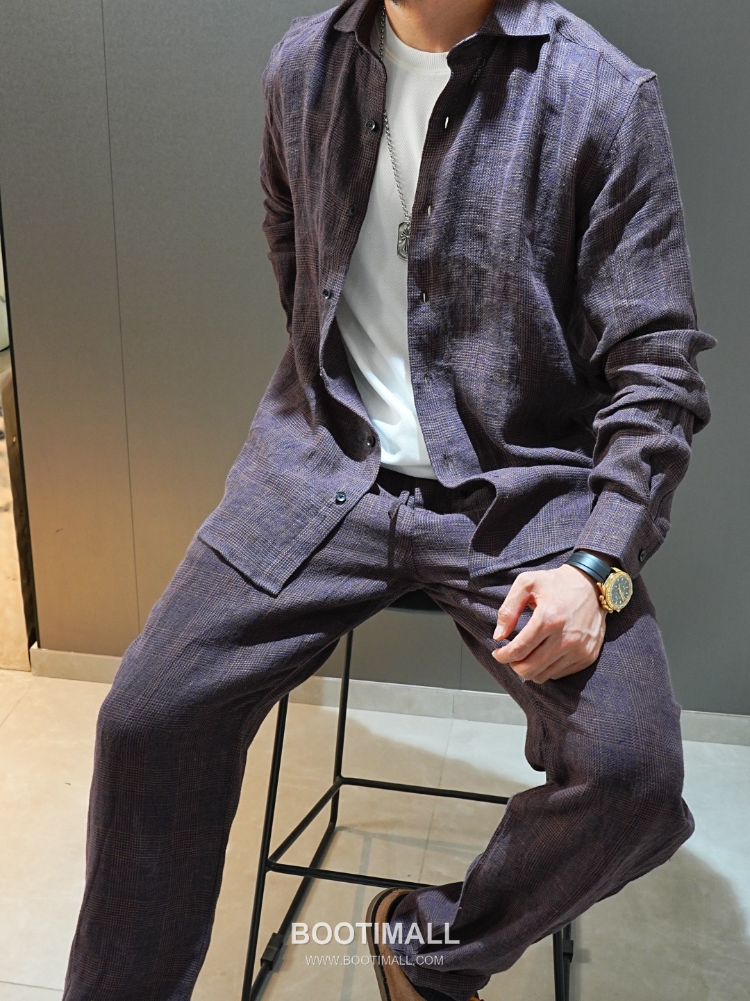 Zegna 2026 SS Linen Drawstring Relaxed Fit Pants 제냐 2026 SS 린넨 드로스트링 루즈핏 팬츠 7