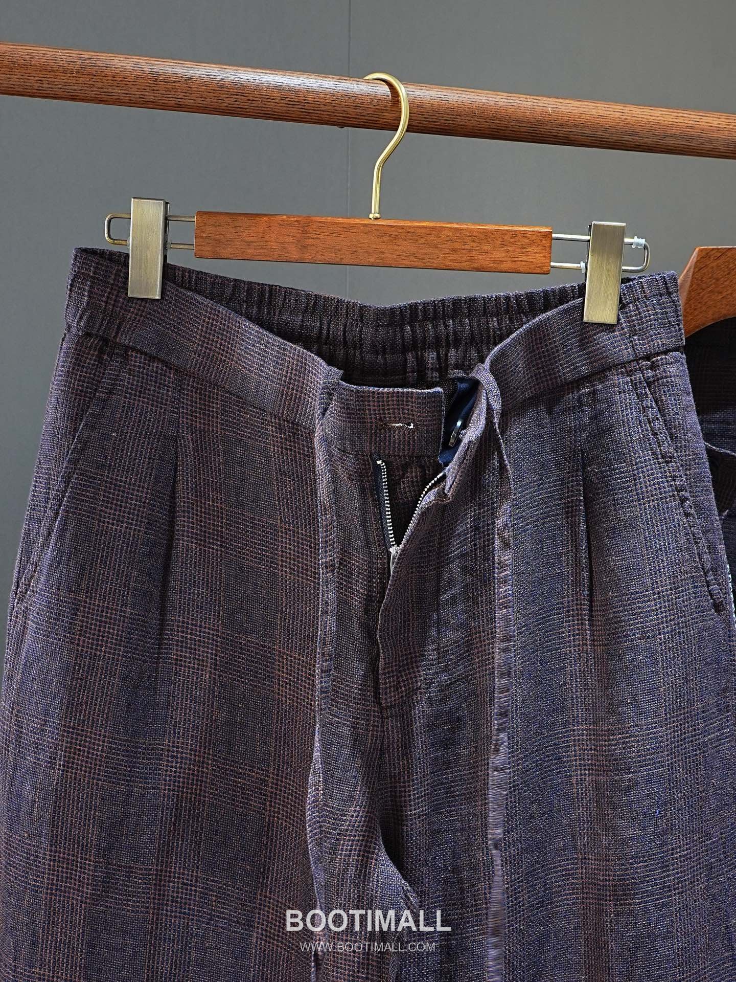 Zegna 2026 SS Linen Drawstring Relaxed Fit Pants 제냐 2026 SS 린넨 드로스트링 루즈핏 팬츠 13