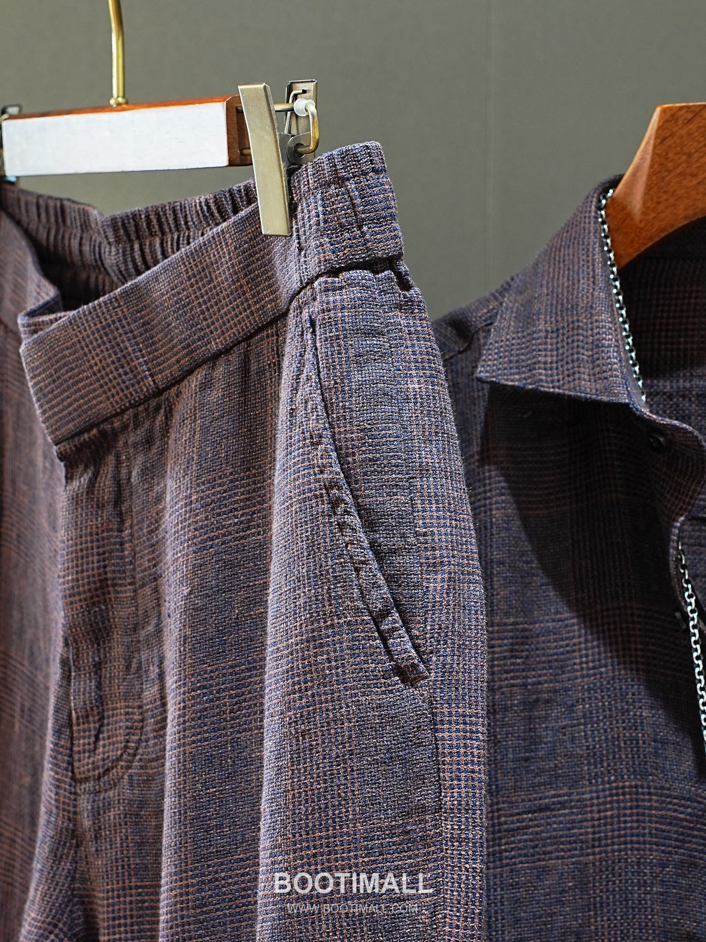 Zegna 2026 SS Linen Drawstring Relaxed Fit Pants 제냐 2026 SS 린넨 드로스트링 루즈핏 팬츠 16