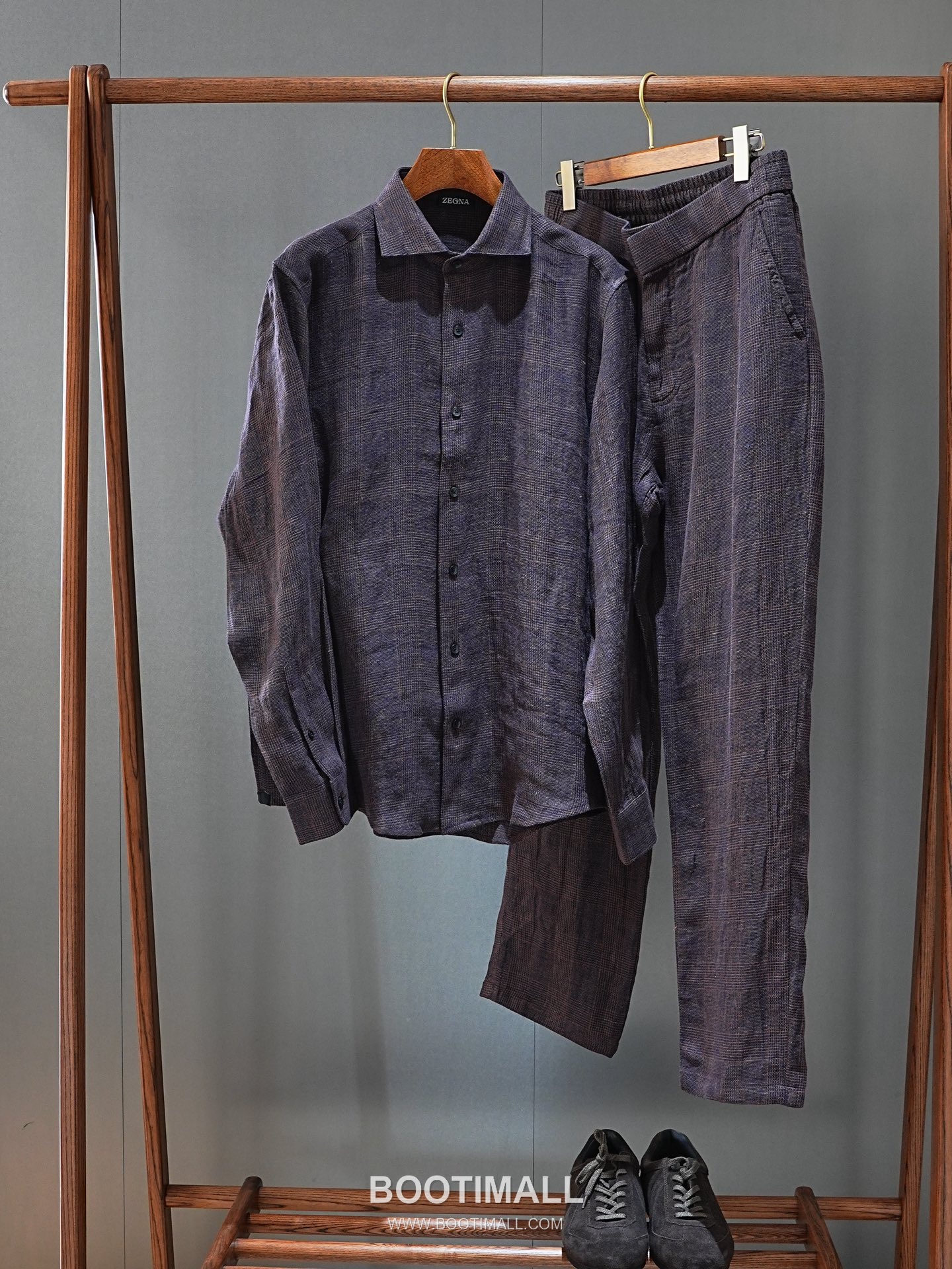 Zegna 2026 SS Linen Drawstring Relaxed Fit Pants 제냐 2026 SS 린넨 드로스트링 루즈핏 팬츠 18