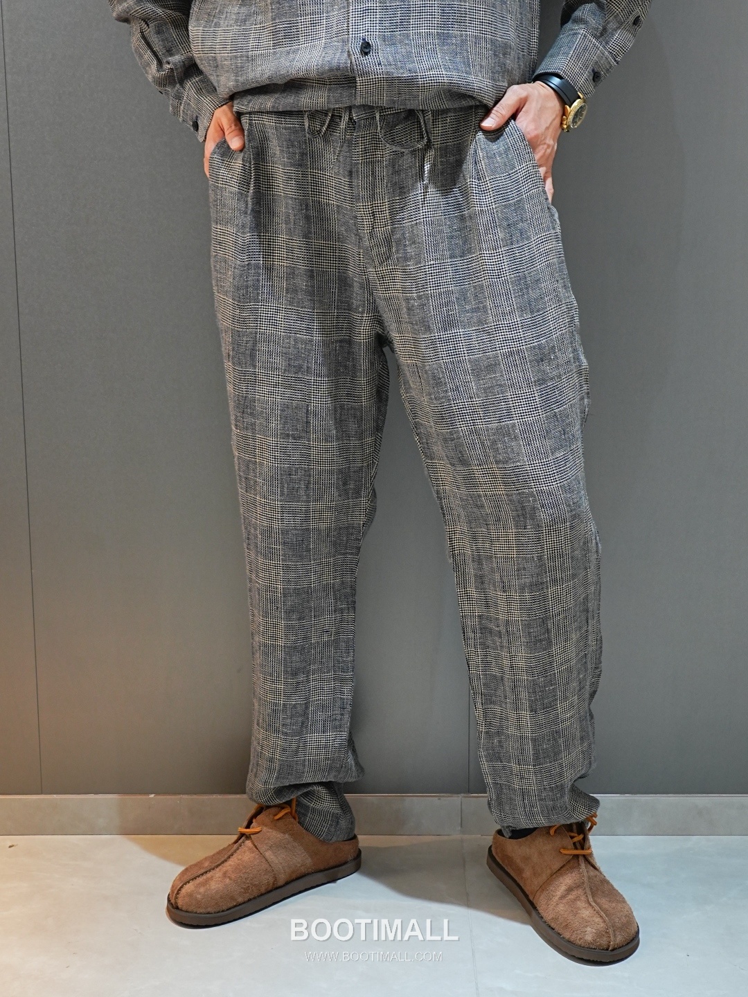 Zegna 2026 SS Linen Drawstring Relaxed Fit Pants 제냐 2026 SS 린넨 드로스트링 루즈핏 팬츠 2