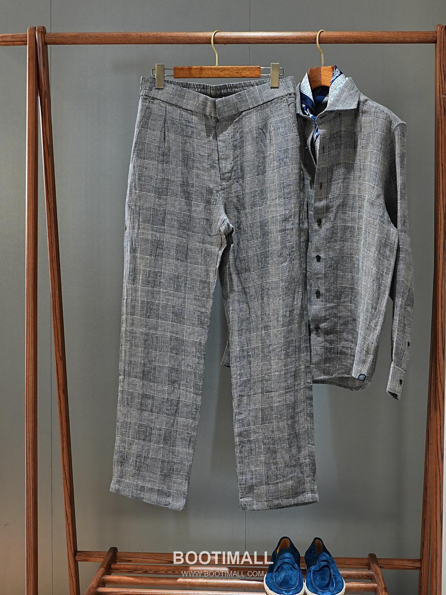 Zegna 2026 SS Linen Drawstring Relaxed Fit Pants 제냐 2026 SS 린넨 드로스트링 루즈핏 팬츠 9