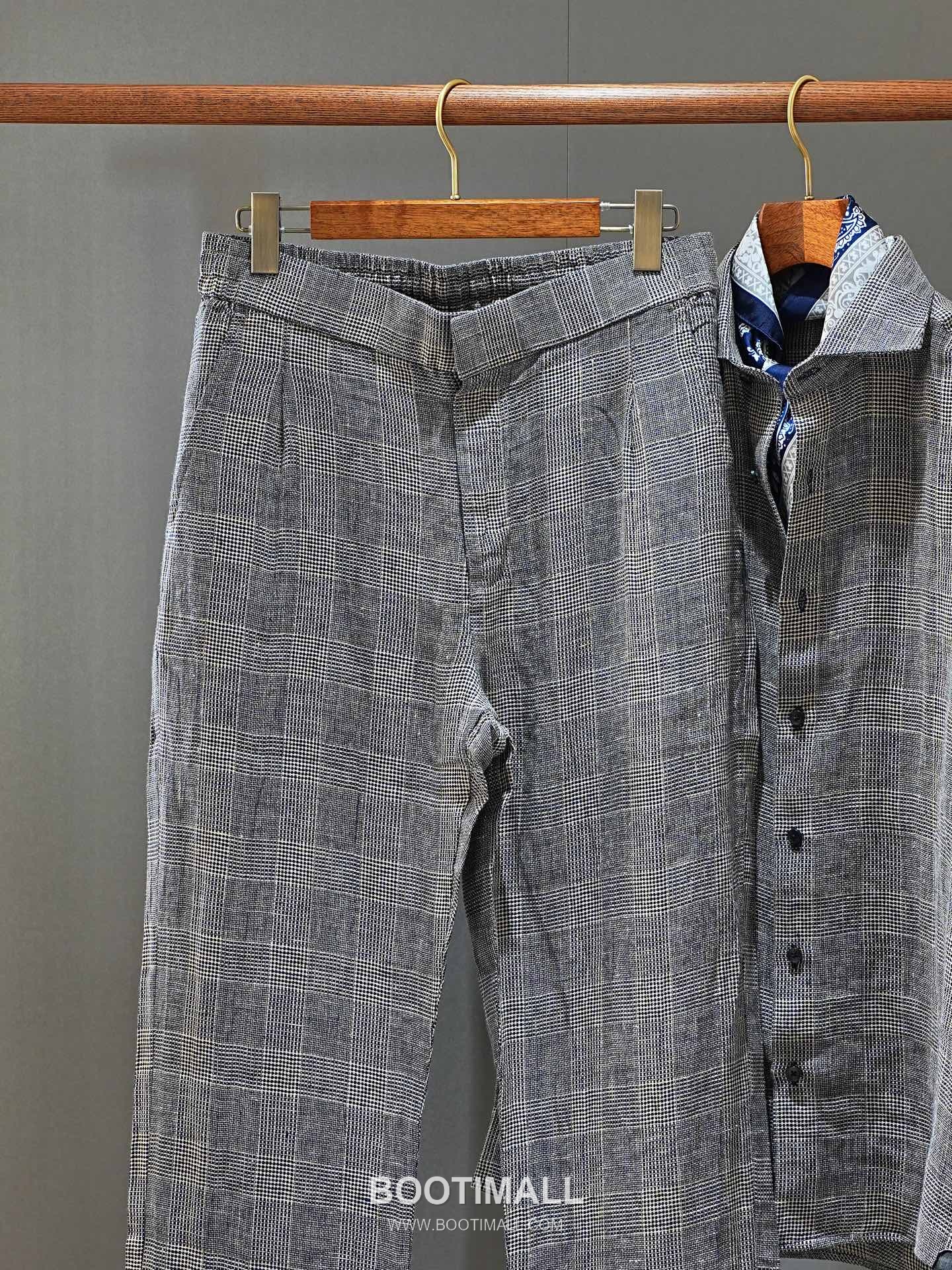 Zegna 2026 SS Linen Drawstring Relaxed Fit Pants 제냐 2026 SS 린넨 드로스트링 루즈핏 팬츠 11