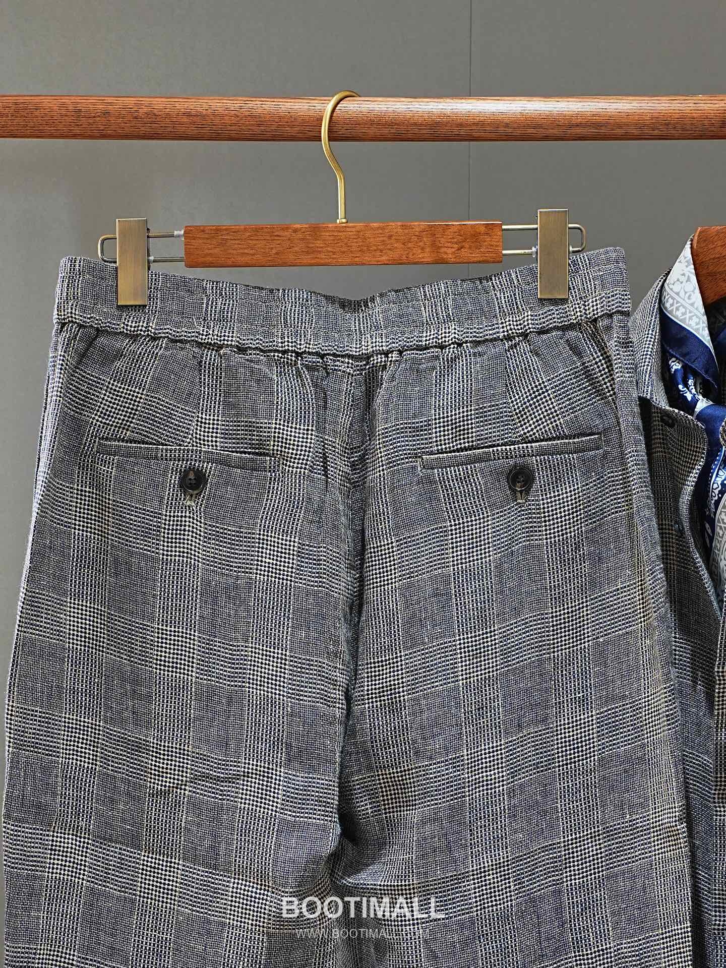 Zegna 2026 SS Linen Drawstring Relaxed Fit Pants 제냐 2026 SS 린넨 드로스트링 루즈핏 팬츠 14