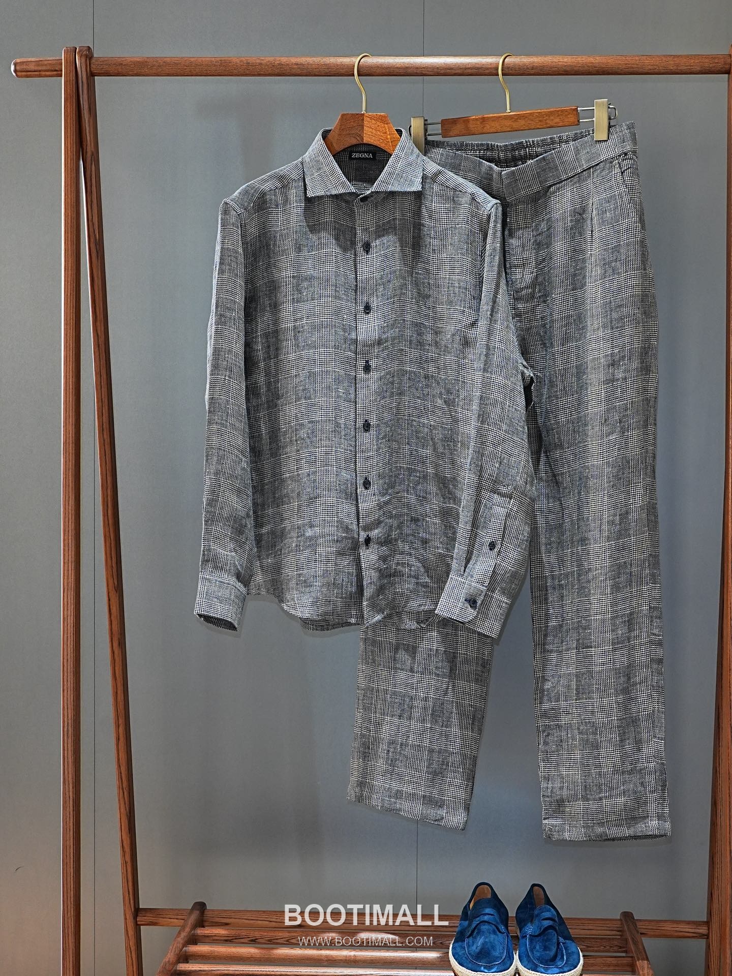 Zegna 2026 SS Linen Drawstring Relaxed Fit Pants 제냐 2026 SS 린넨 드로스트링 루즈핏 팬츠 17