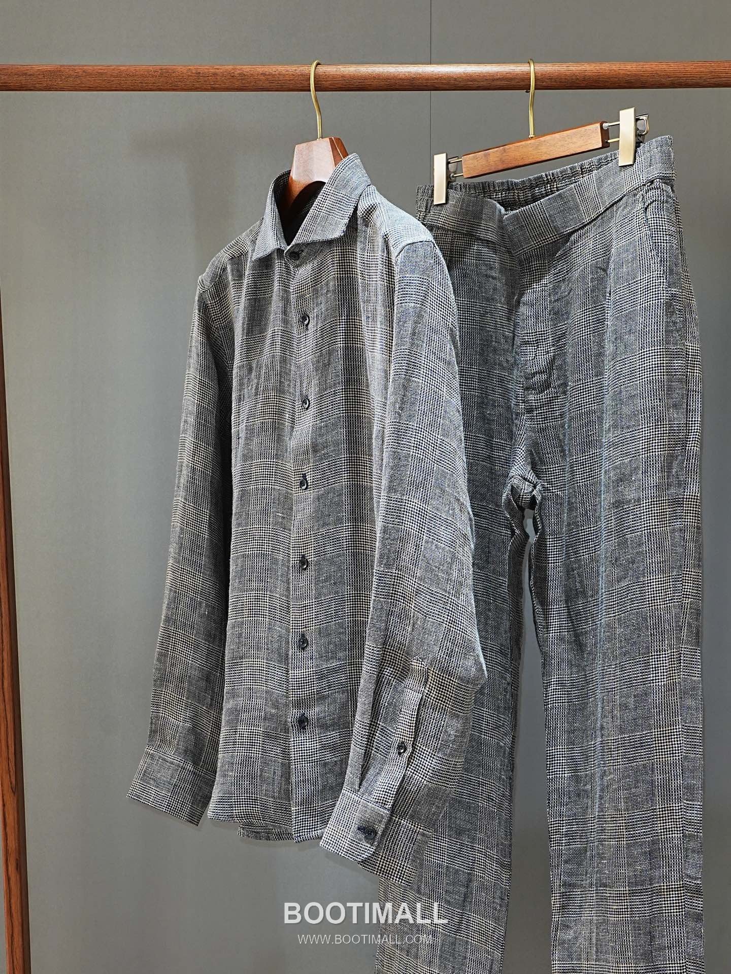 Zegna 2026 SS Linen Relaxed Fit Shirt with Spread Collar 제냐 2026 SS 린넨 루즈핏 셔츠 스프레드 칼라 845435 16