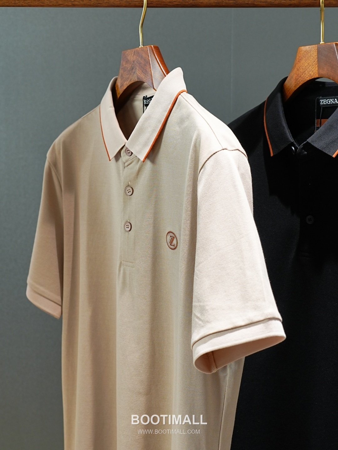 Zegna 2026 SS Silk Cotton Polo Shirt with Spread Collar 제냐 2026 SS 실크 코튼 폴로 셔츠 스프레드 칼라 10
