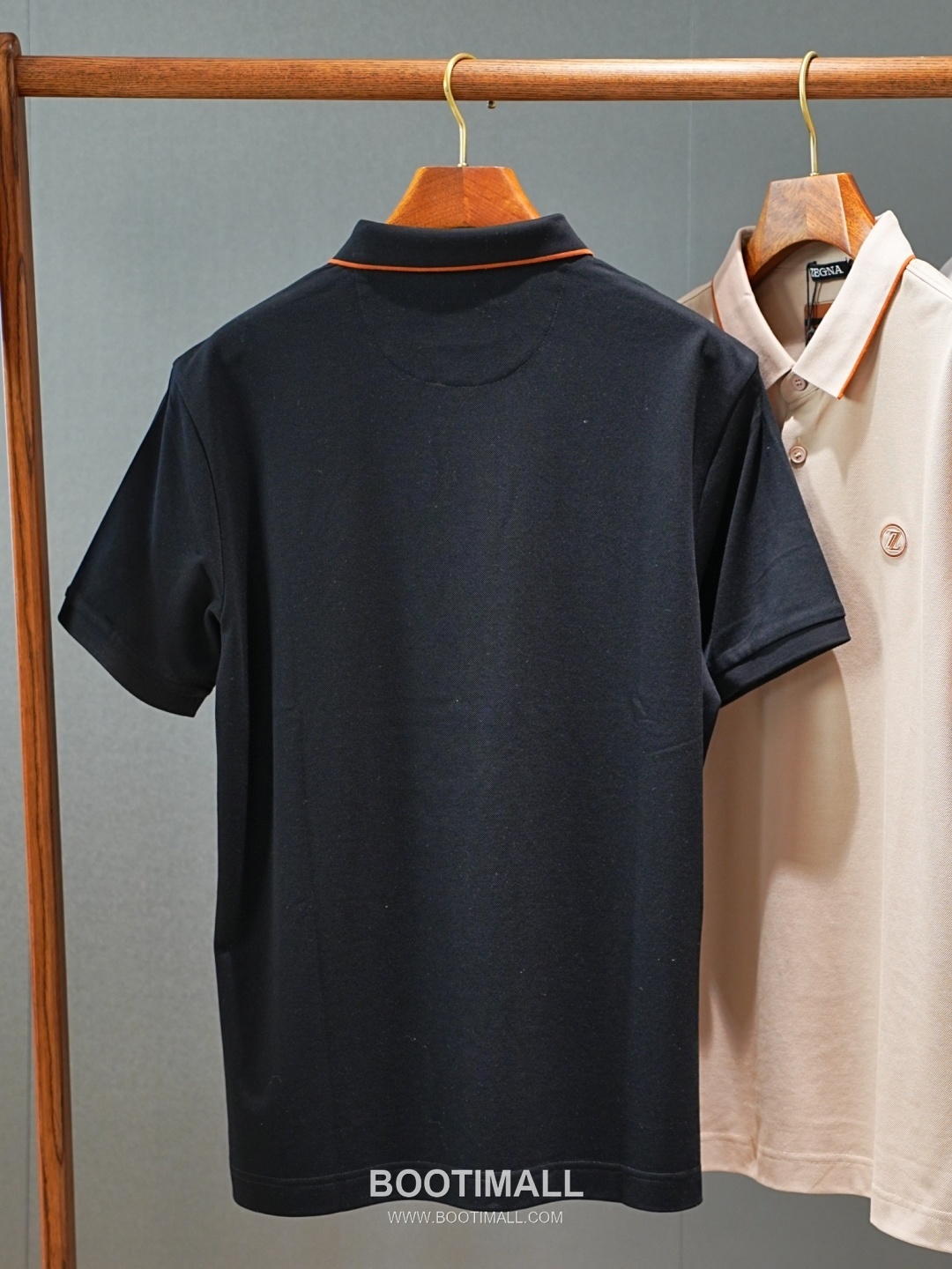 Zegna 2026 SS Silk Cotton Polo Shirt with Spread Collar 제냐 2026 SS 실크 코튼 폴로 셔츠 스프레드 칼라 9
