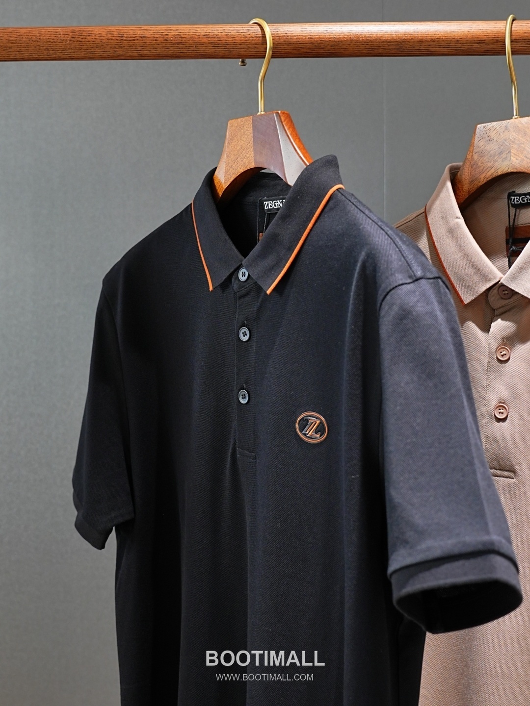 Zegna 2026 SS Silk Cotton Polo Shirt with Spread Collar 제냐 2026 SS 실크 코튼 폴로 셔츠 스프레드 칼라 10