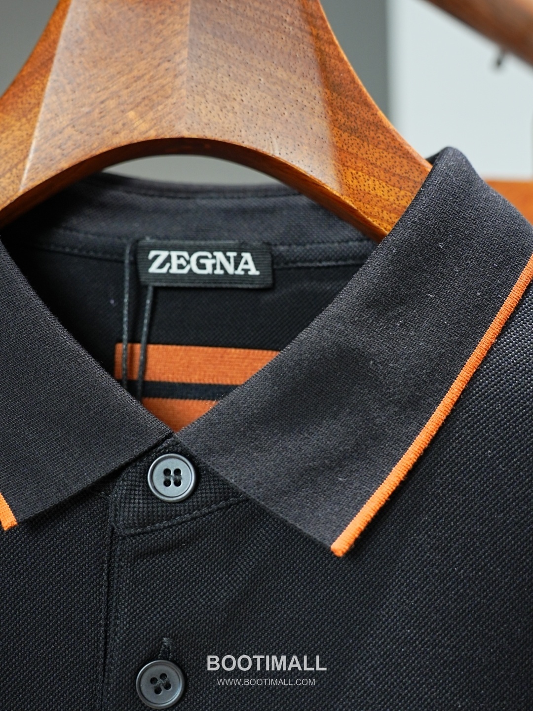 Zegna 2026 SS Silk Cotton Polo Shirt with Spread Collar 제냐 2026 SS 실크 코튼 폴로 셔츠 스프레드 칼라 12