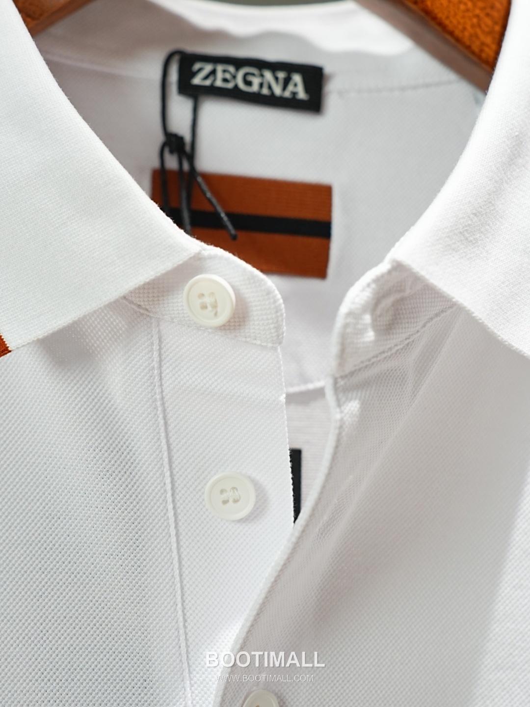 Zegna 2026 SS Silk Cotton Polo Shirt with Spread Collar 제냐 2026 SS 실크 코튼 폴로 셔츠 스프레드 칼라 13