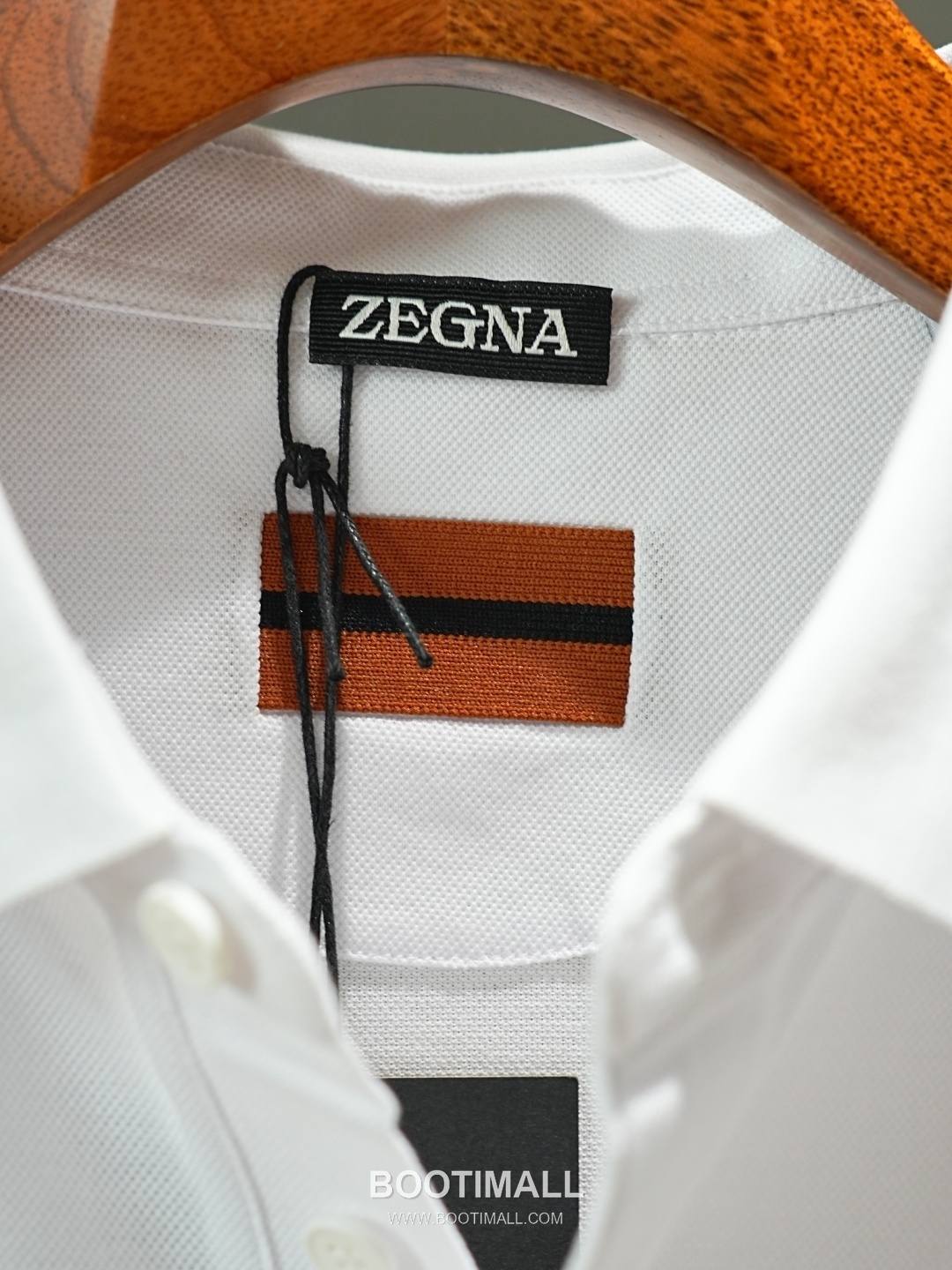 Zegna 2026 SS Silk Cotton Polo Shirt with Spread Collar 제냐 2026 SS 실크 코튼 폴로 셔츠 스프레드 칼라 14