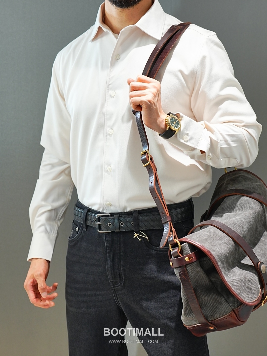 Brioni 2026 SS Brushed Fabric Shirt with Lambskin Trim 브리오니 2026 SS 브러시드 패브릭 셔츠 램스킨 트림 4