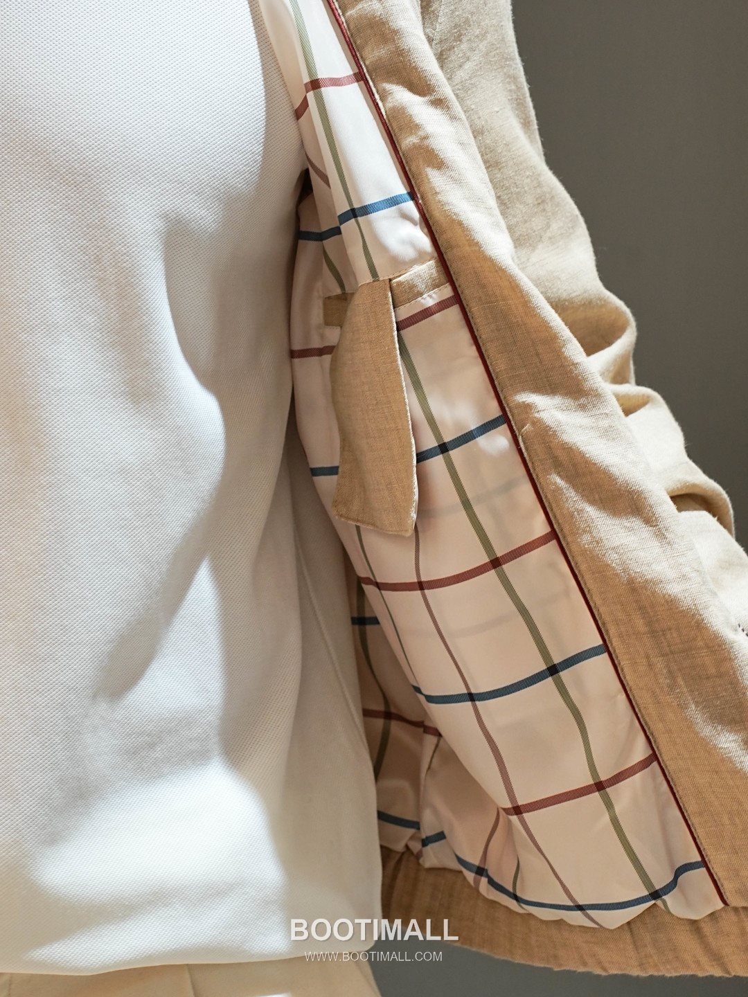 Loro Piana 2026 SS Linen Zip-Up Jacket with Stand Collar 로로피아나 2026 SS 린넨 집업 재킷 스탠드 칼라 3