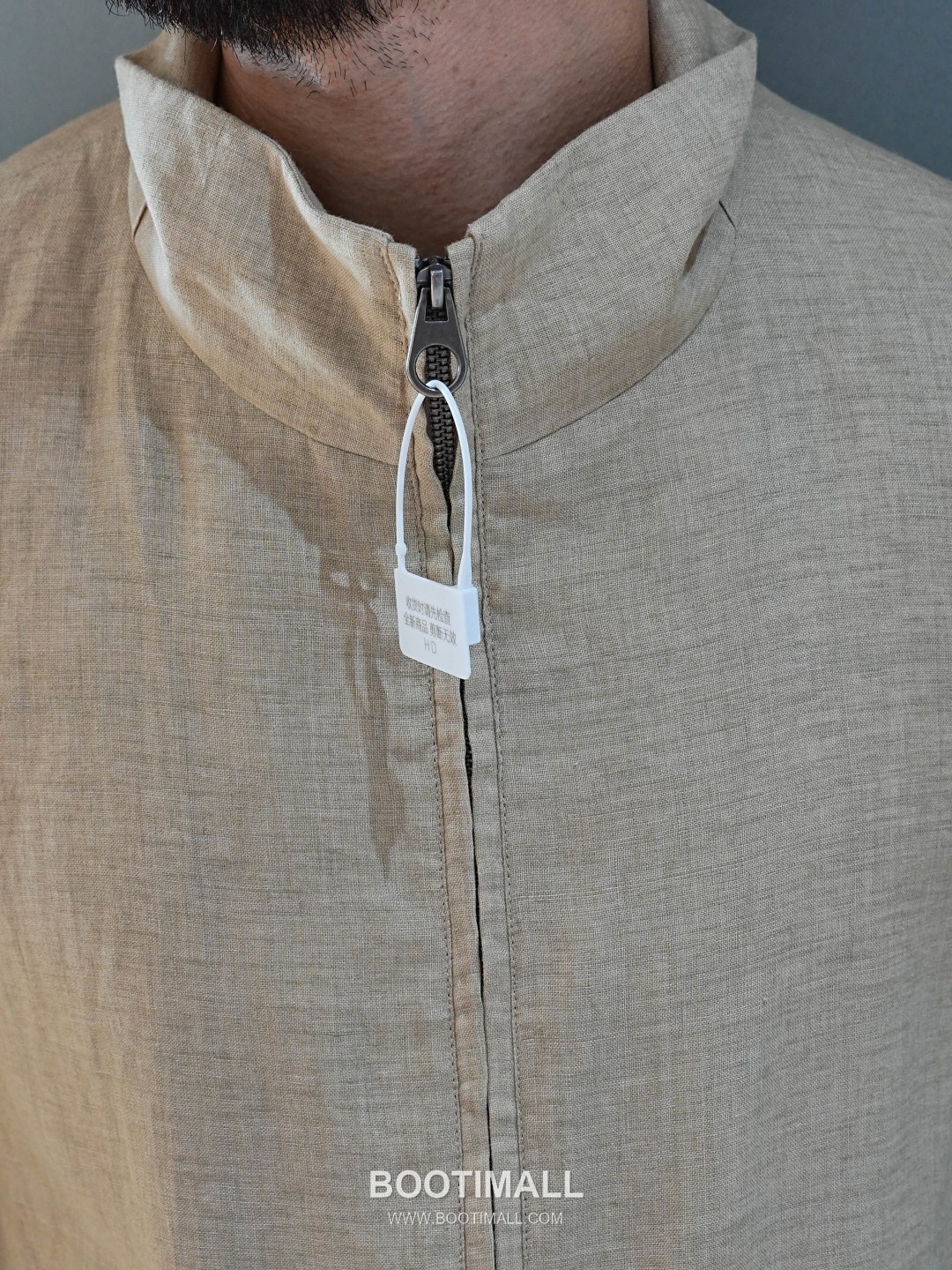 Loro Piana 2026 SS Linen Zip-Up Jacket with Stand Collar 로로피아나 2026 SS 린넨 집업 재킷 스탠드 칼라 7
