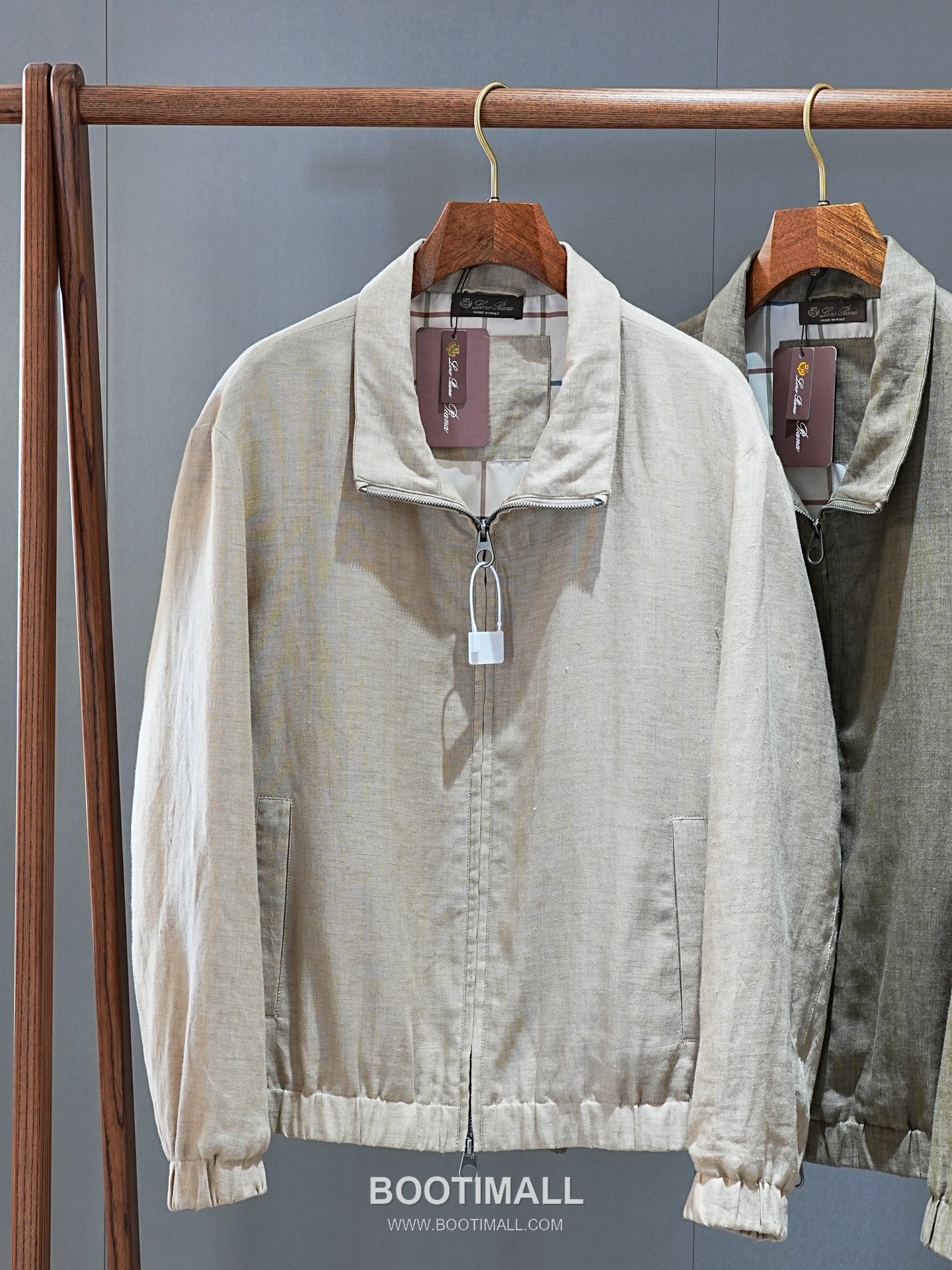 Loro Piana 2026 SS Linen Zip-Up Jacket with Stand Collar 로로피아나 2026 SS 린넨 집업 재킷 스탠드 칼라 11