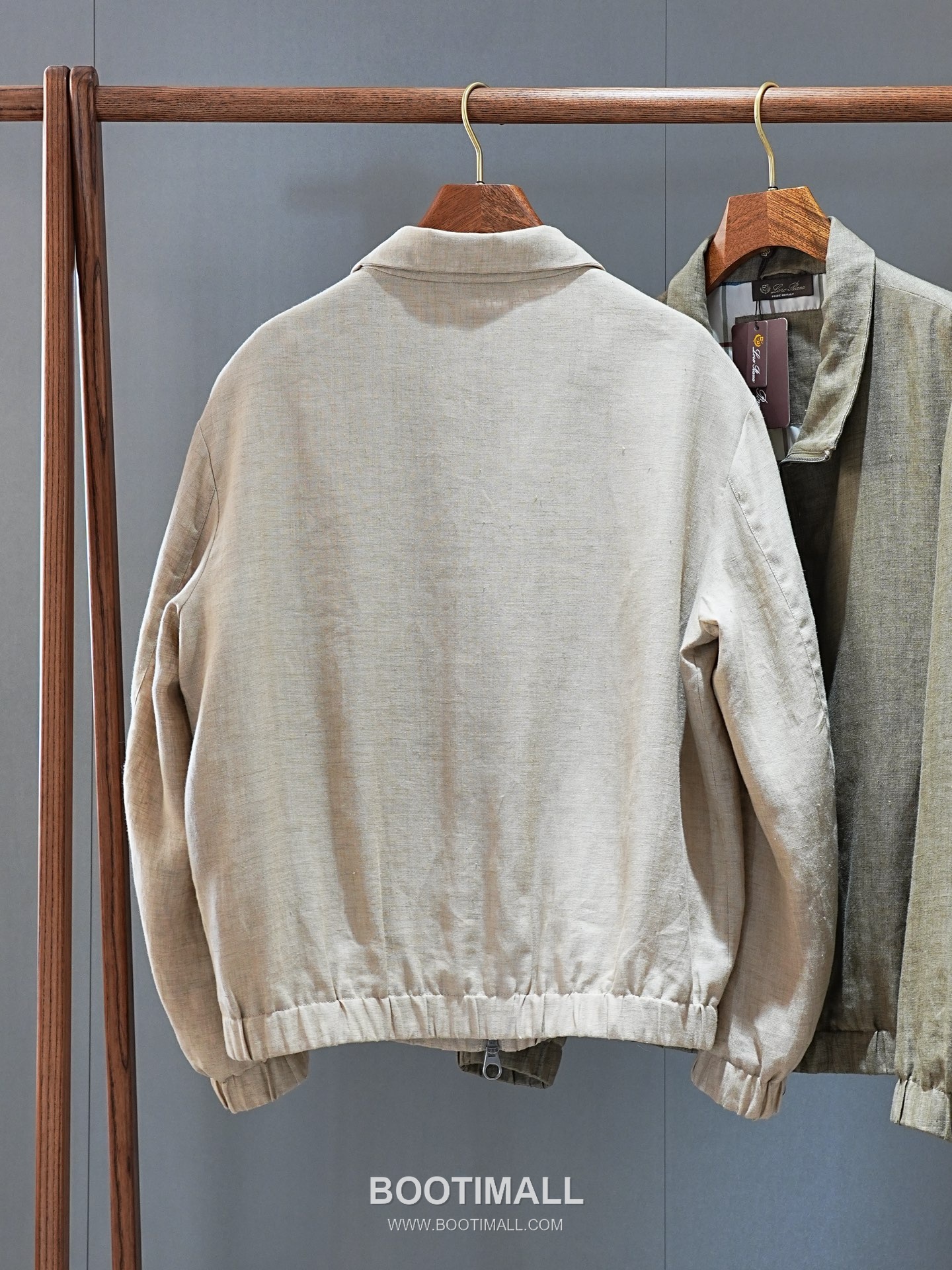 Loro Piana 2026 SS Linen Zip-Up Jacket with Stand Collar 로로피아나 2026 SS 린넨 집업 재킷 스탠드 칼라 14