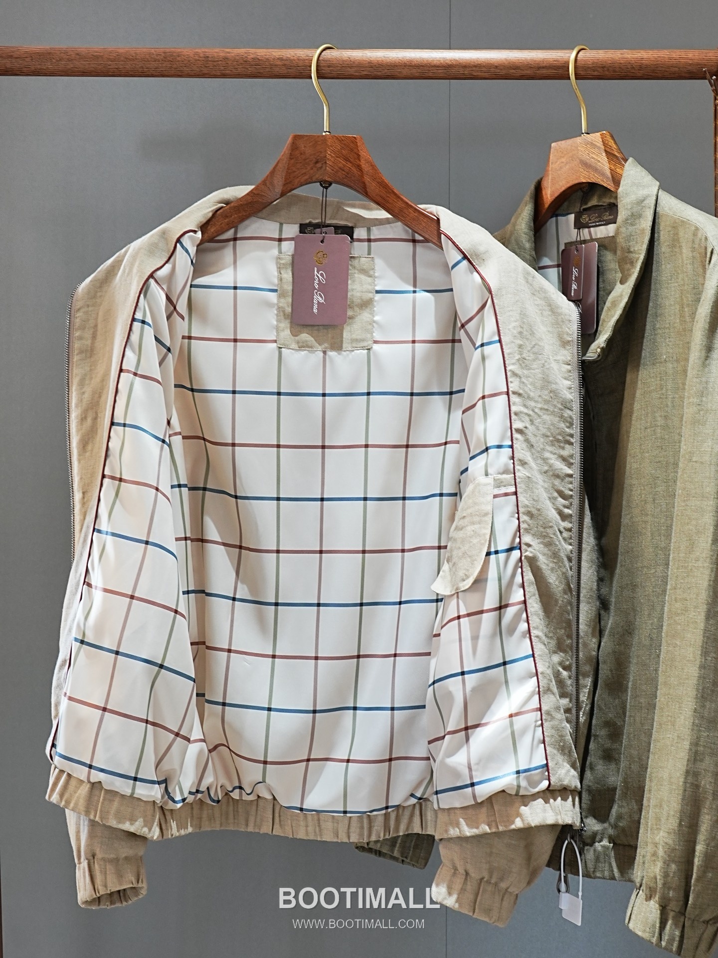 Loro Piana 2026 SS Linen Zip-Up Jacket with Stand Collar 로로피아나 2026 SS 린넨 집업 재킷 스탠드 칼라 17