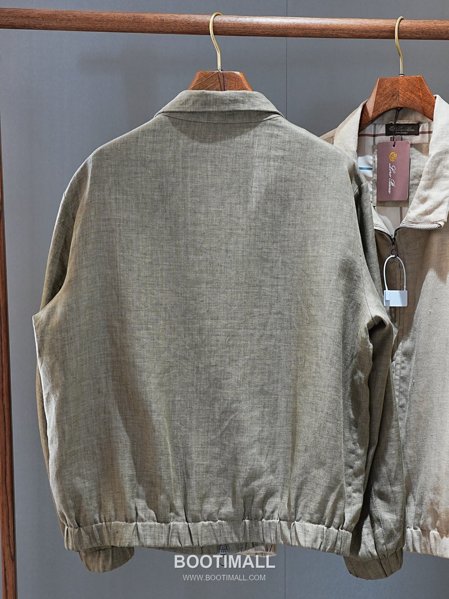 Loro Piana 2026 SS Linen Zip-Up Jacket with Stand Collar 로로피아나 2026 SS 린넨 집업 재킷 스탠드 칼라 12