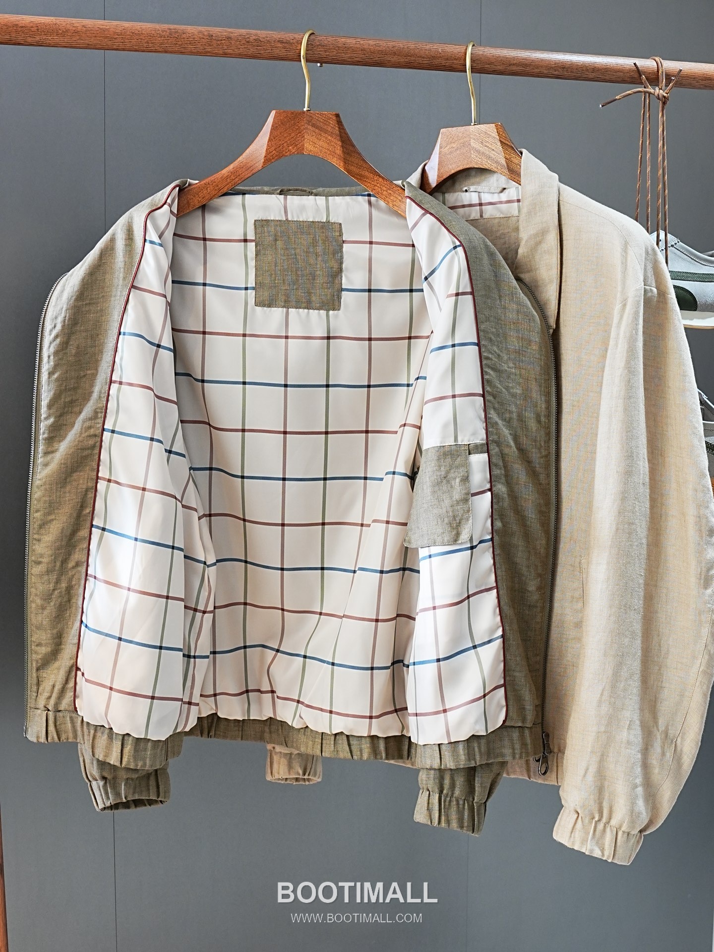 Loro Piana 2026 SS Linen Zip-Up Jacket with Stand Collar 로로피아나 2026 SS 린넨 집업 재킷 스탠드 칼라 13