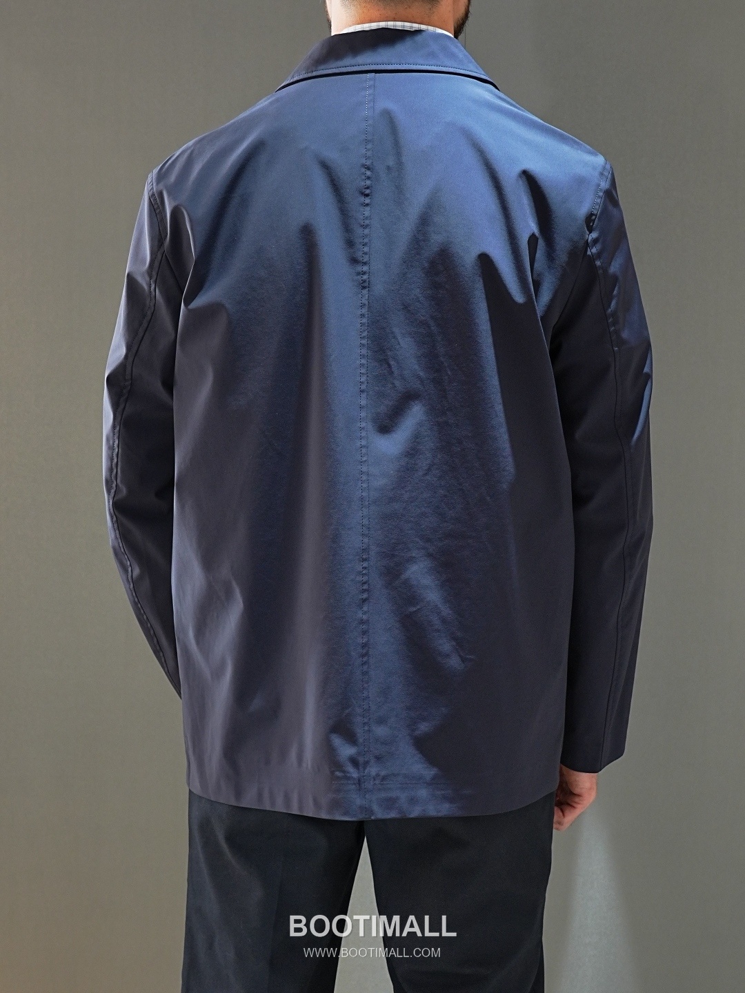 Loro Piana 2026 SS Nylon Spandex Jacket with Spread Collar 로로피아나 2026 SS 나일론 스판덱스 재킷 스프레드 칼라 6