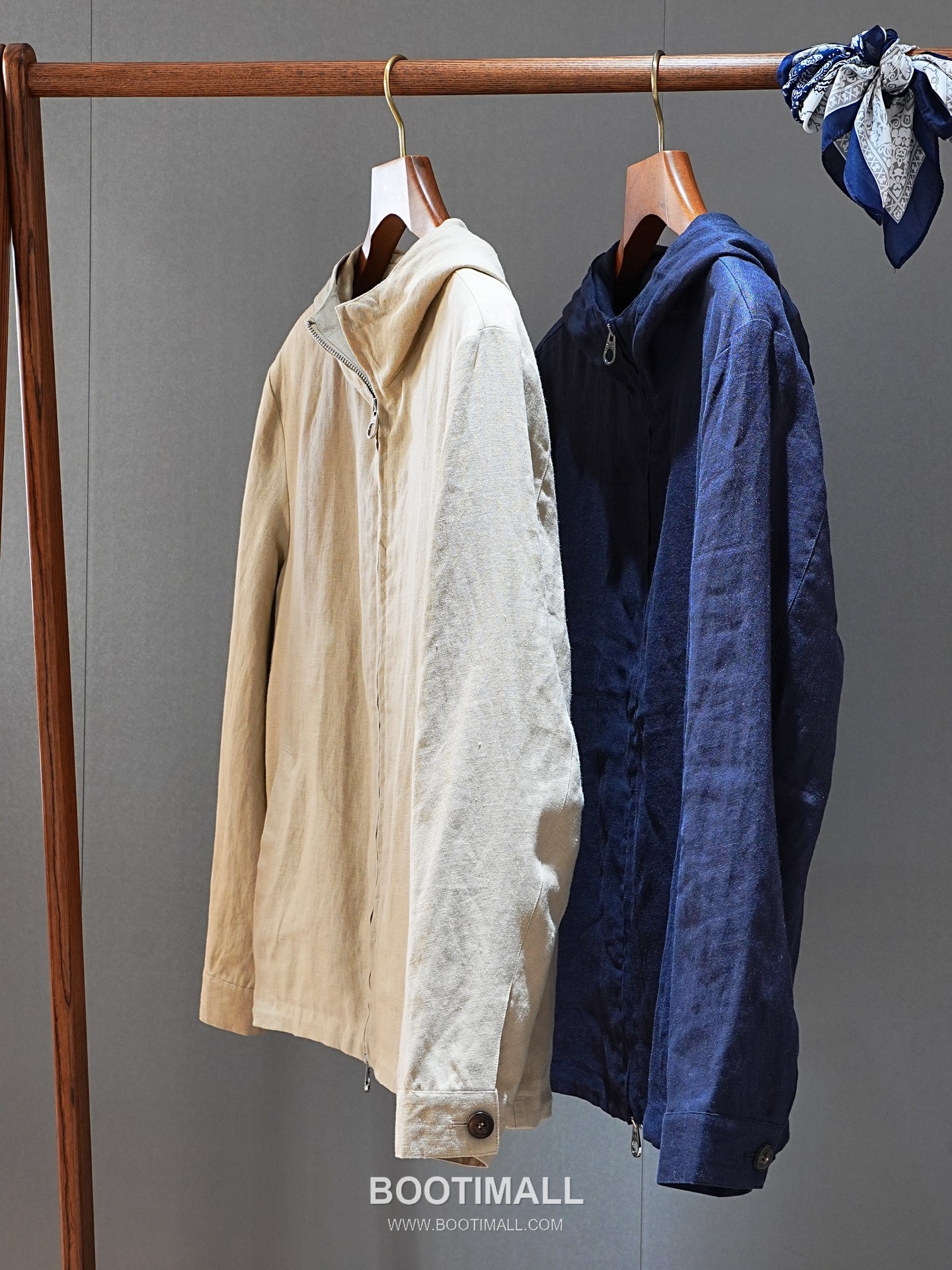 Loro Piana 2026 SS Linen Hooded Zip-Up Jacket 로로피아나 2026 SS 린넨 후드 집업 재킷 10