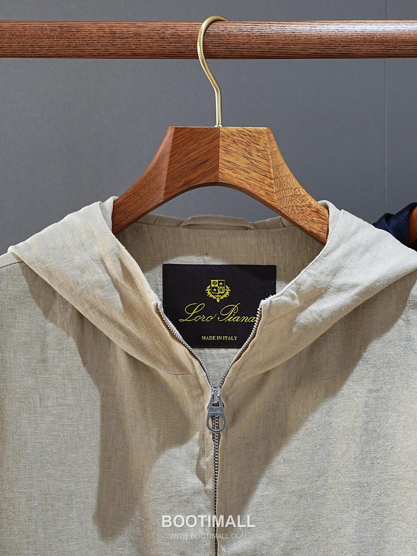 Loro Piana 2026 SS Linen Hooded Zip-Up Jacket 로로피아나 2026 SS 린넨 후드 집업 재킷 14