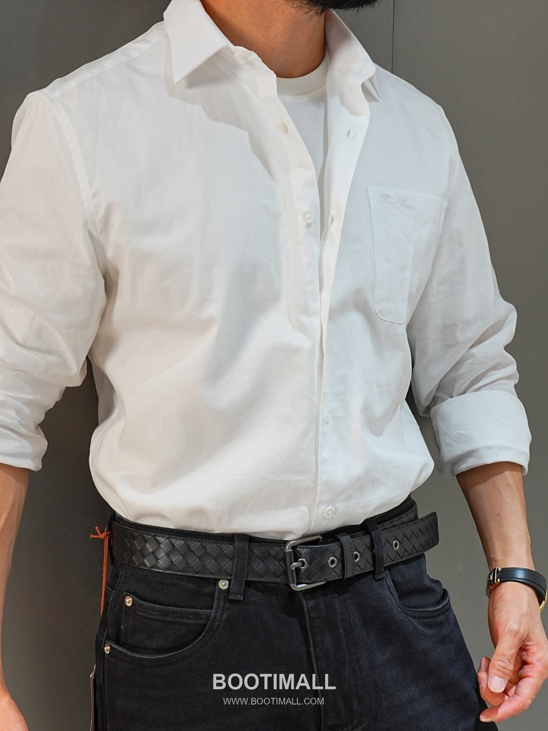 Loro Piana 2026 SS Cotton Blend Denim Pants with Washed Finish 로로피아나 2026 SS 코튼 혼방 데님 팬츠 워싱 가공 1