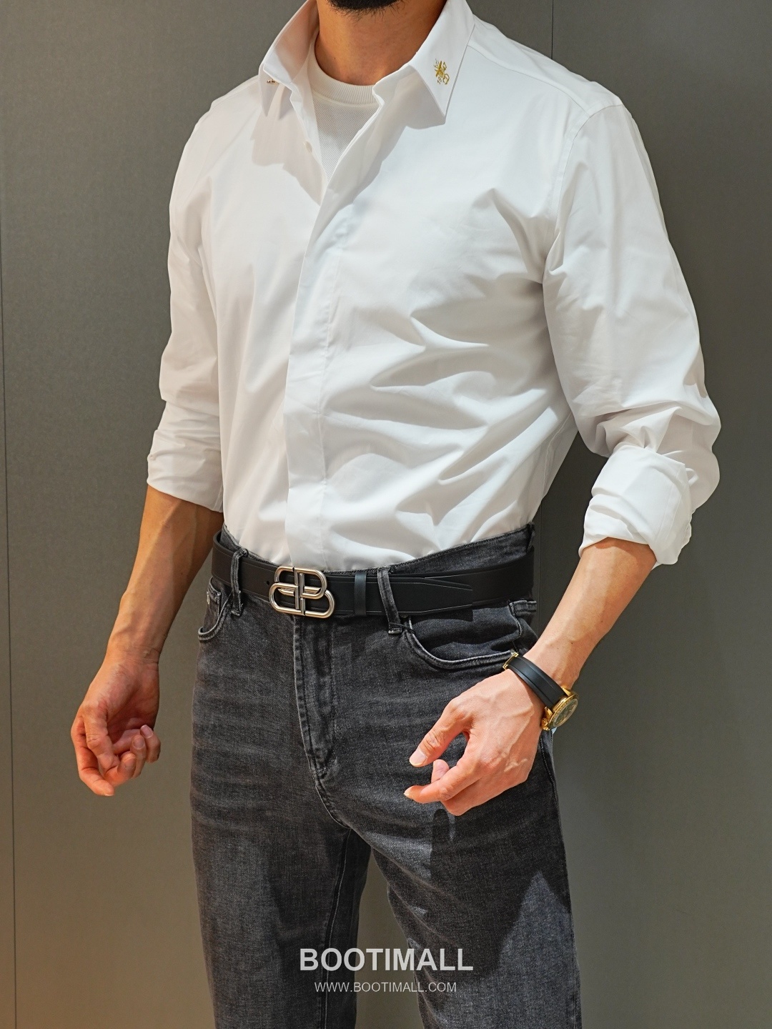 Armani 2026 SS Cotton Blend Denim Pants with Washed Finish 아르마니 2026 SS 코튼 혼방 데님 팬츠 워싱 가공 2