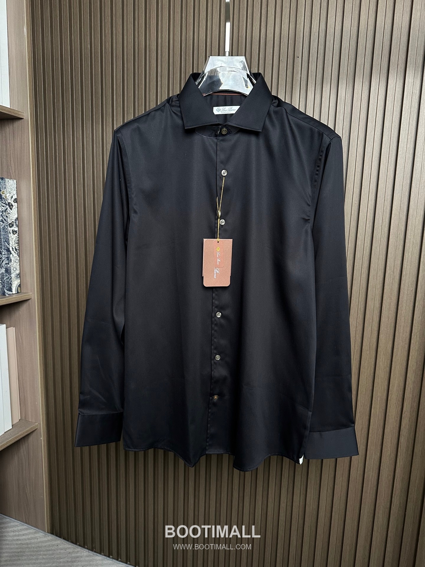 Loro Piana 2026 SS Cotton Blend Shirt with Draped Fabric 로로피아나 2026 SS 코튼 혼방 셔츠 드레이프 원단 2