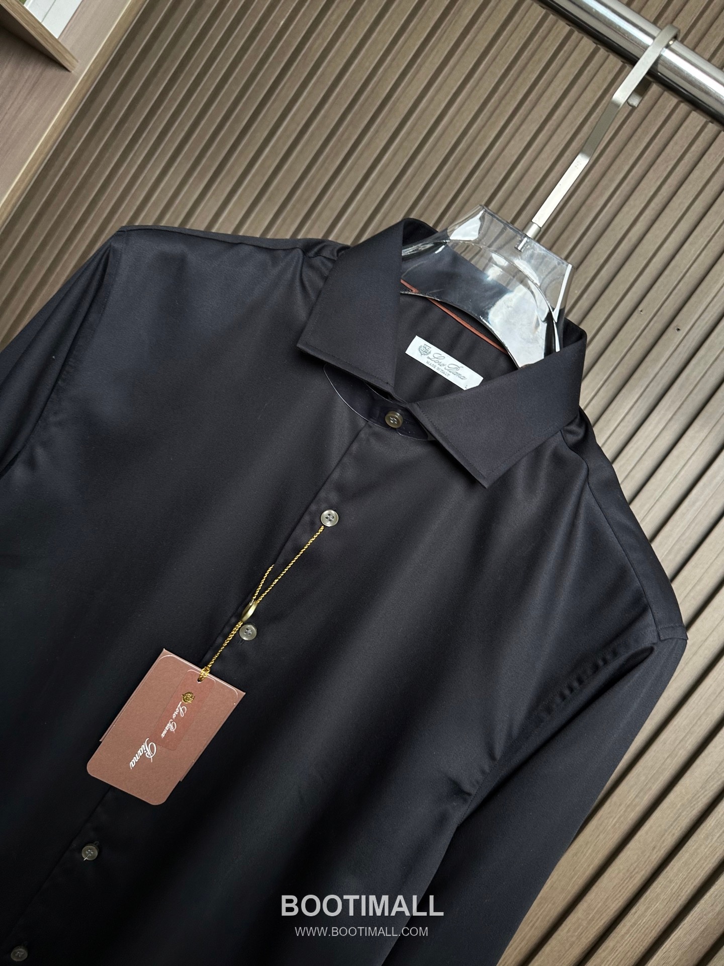 Loro Piana 2026 SS Cotton Blend Shirt with Draped Fabric 로로피아나 2026 SS 코튼 혼방 셔츠 드레이프 원단 4