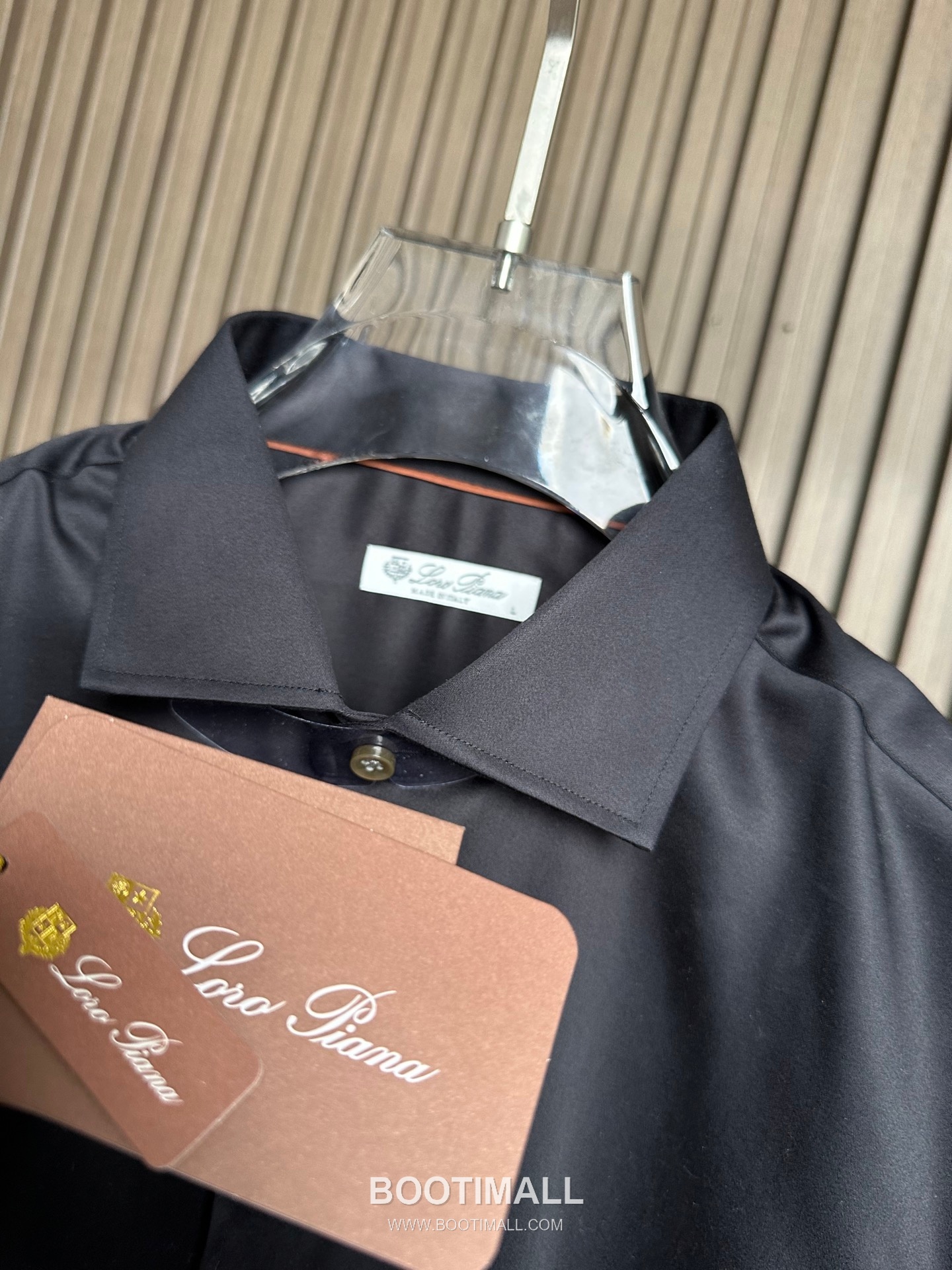 Loro Piana 2026 SS Cotton Blend Shirt with Draped Fabric 로로피아나 2026 SS 코튼 혼방 셔츠 드레이프 원단 6