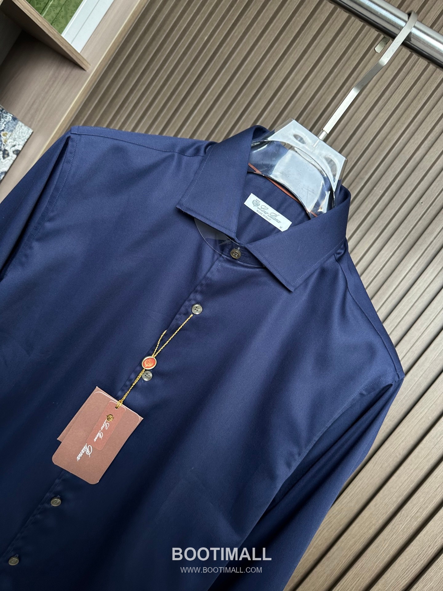 Loro Piana 2026 SS Cotton Blend Shirt with Draped Fabric 로로피아나 2026 SS 코튼 혼방 셔츠 드레이프 원단 4