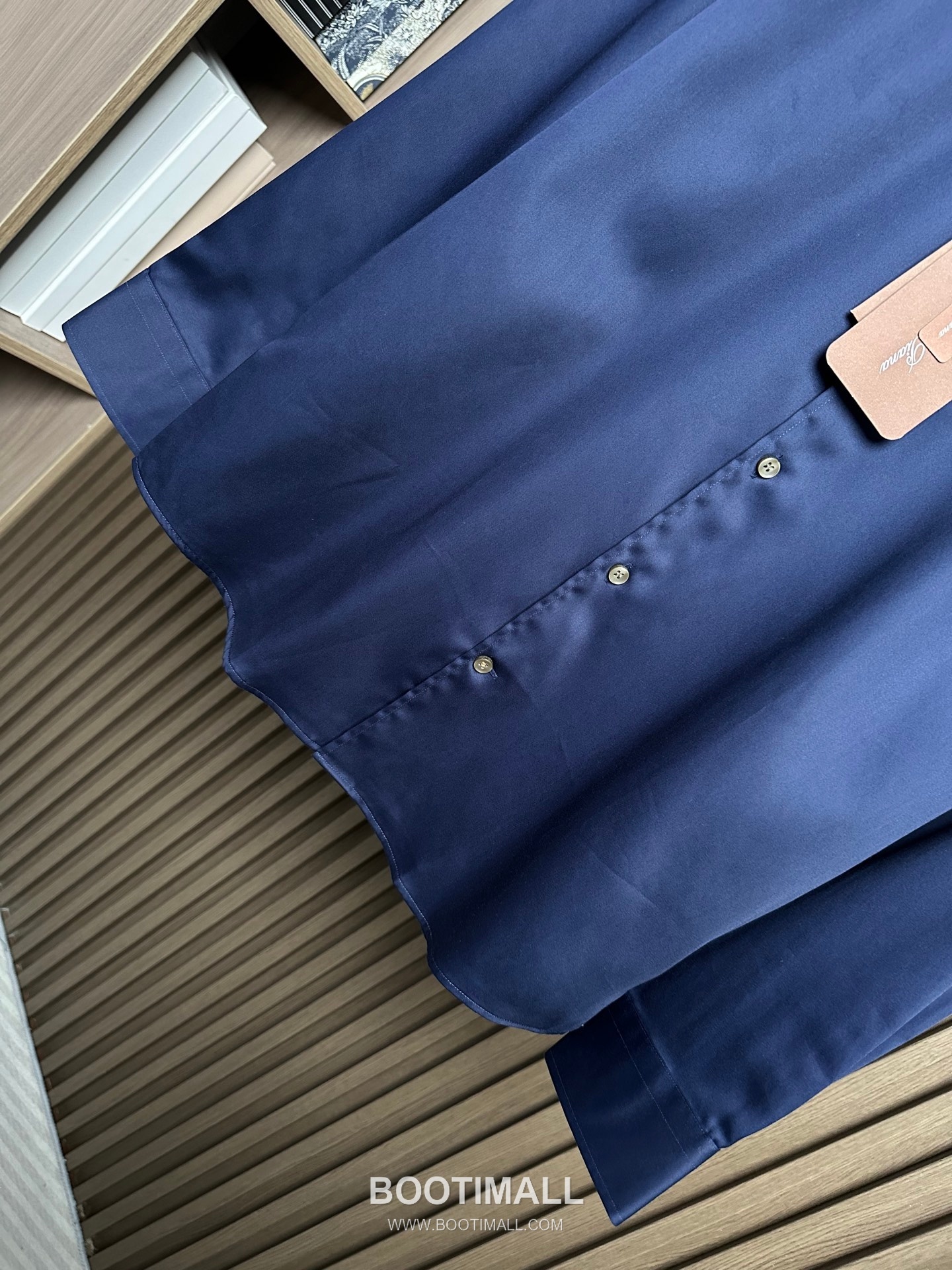 Loro Piana 2026 SS Cotton Blend Shirt with Draped Fabric 로로피아나 2026 SS 코튼 혼방 셔츠 드레이프 원단 6