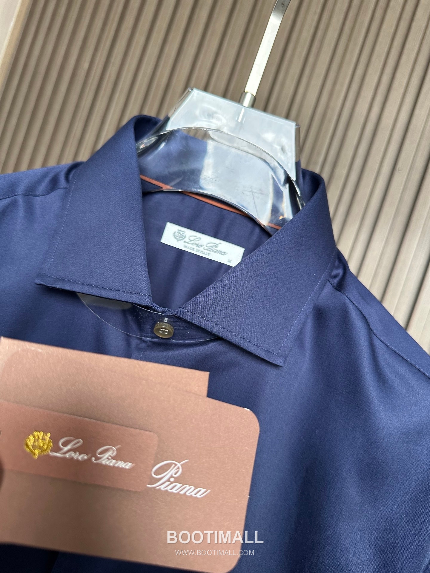 Loro Piana 2026 SS Cotton Blend Shirt with Draped Fabric 로로피아나 2026 SS 코튼 혼방 셔츠 드레이프 원단 7