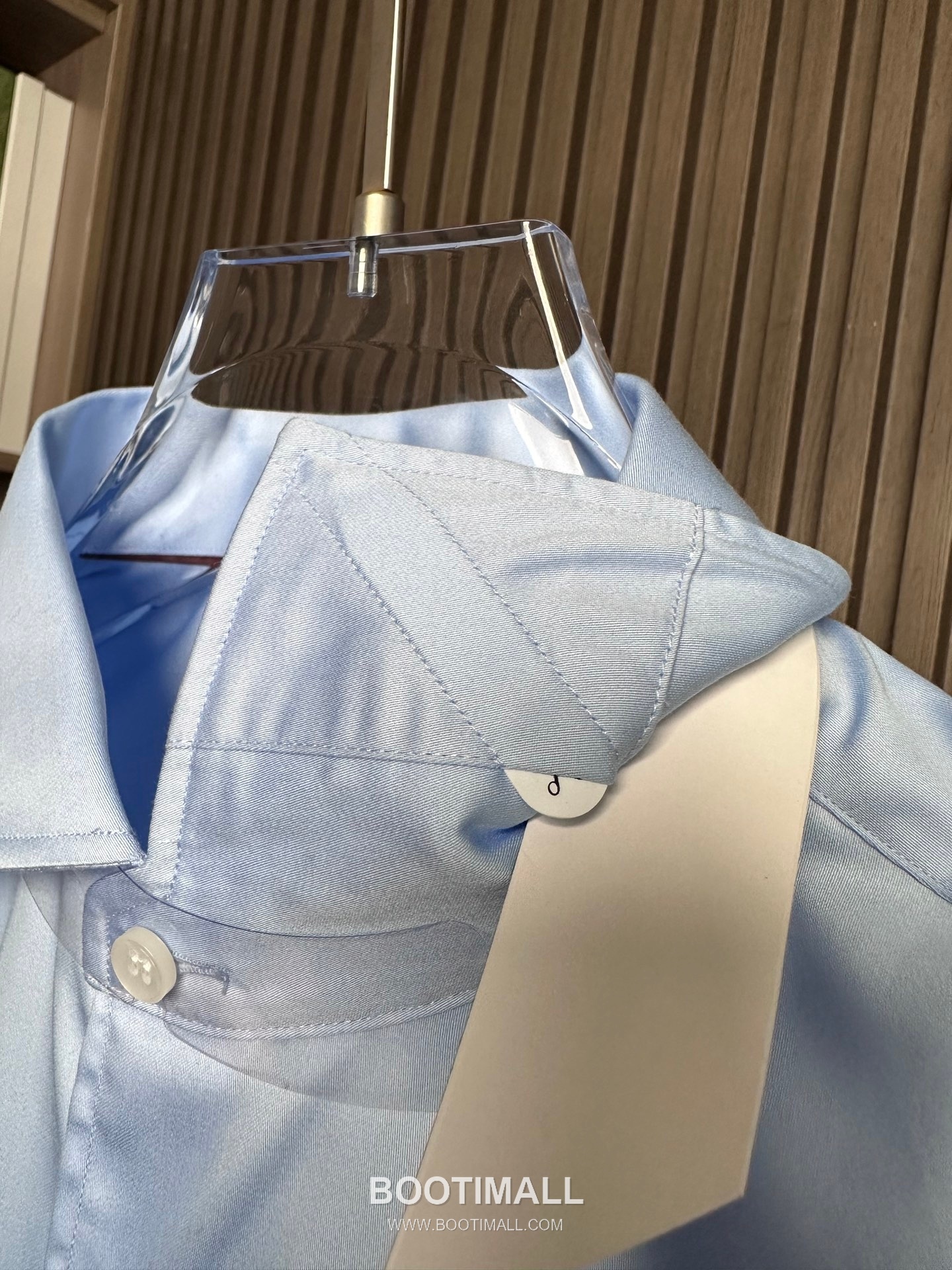 Loro Piana 2026 SS Cotton Blend Shirt with Draped Fabric 로로피아나 2026 SS 코튼 혼방 셔츠 드레이프 원단 10