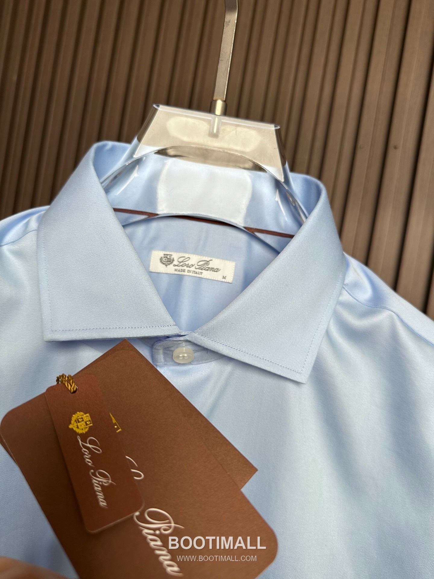 Loro Piana 2026 SS Cotton Blend Shirt with Draped Fabric 로로피아나 2026 SS 코튼 혼방 셔츠 드레이프 원단 12