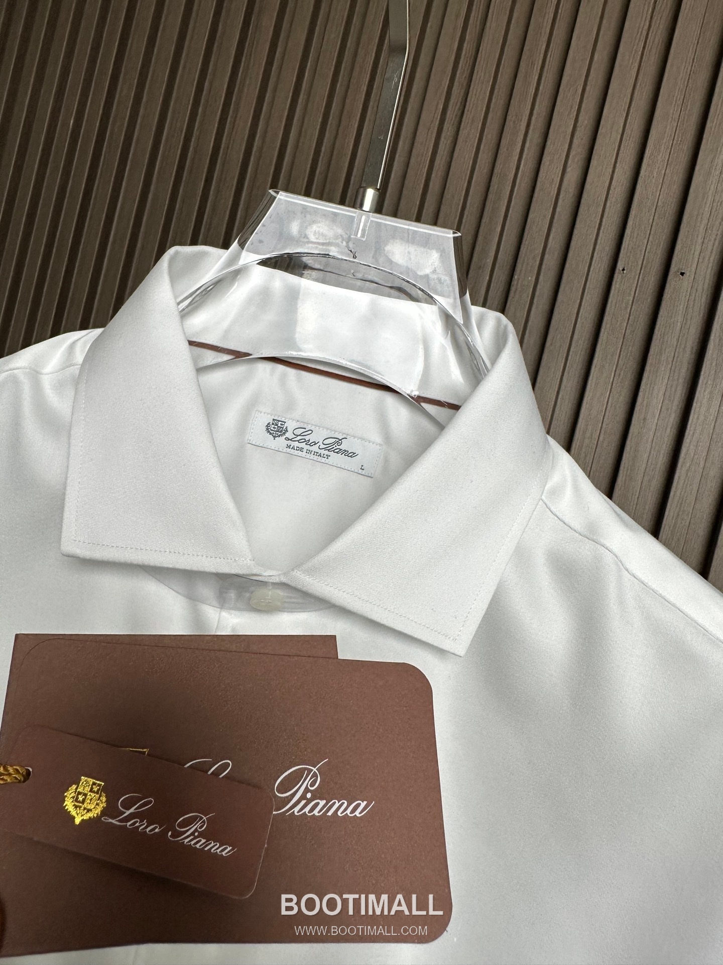 Loro Piana 2026 SS Cotton Blend Shirt with Draped Fabric 로로피아나 2026 SS 코튼 혼방 셔츠 드레이프 원단 5