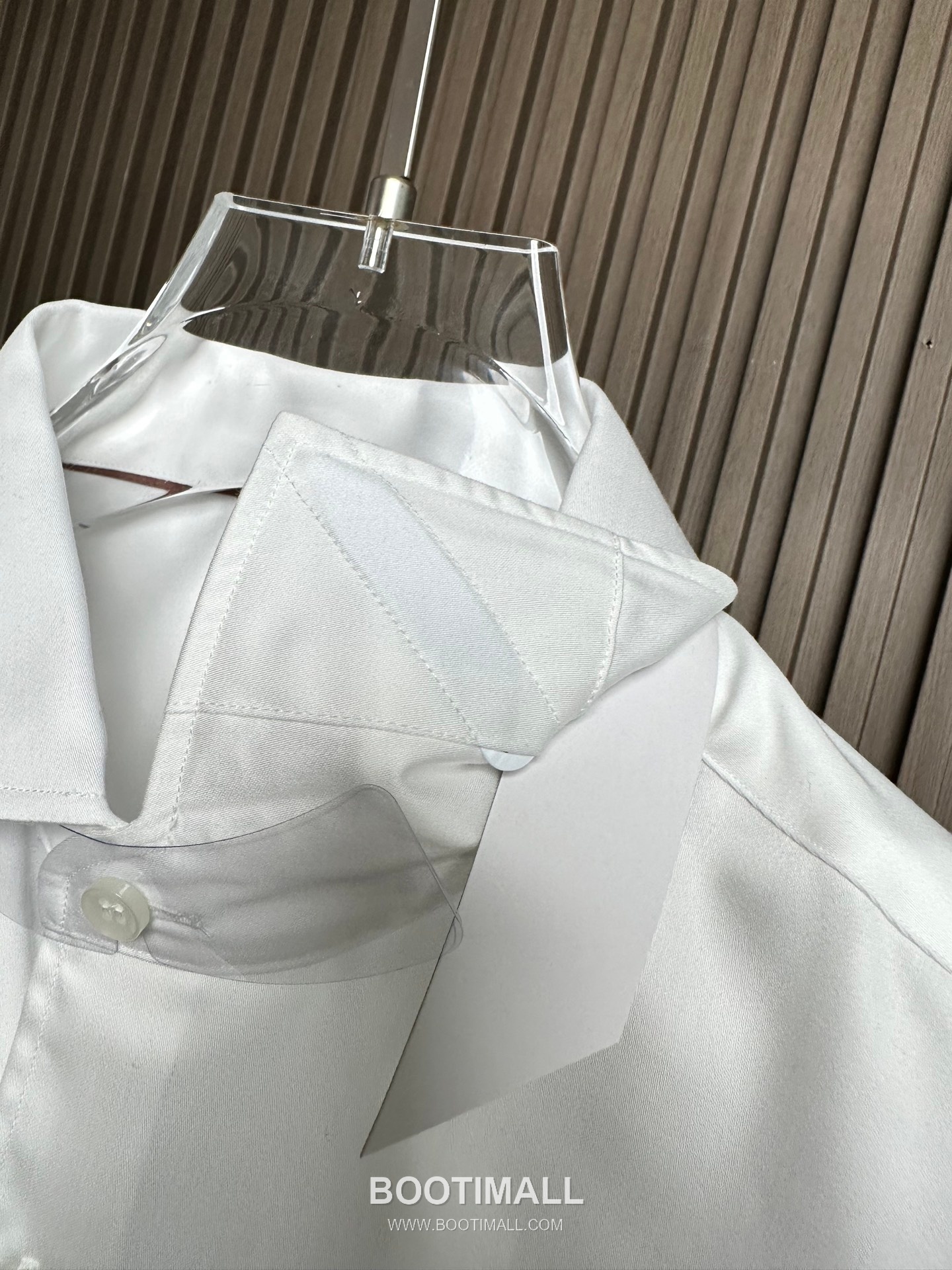 Loro Piana 2026 SS Cotton Blend Shirt with Draped Fabric 로로피아나 2026 SS 코튼 혼방 셔츠 드레이프 원단 6