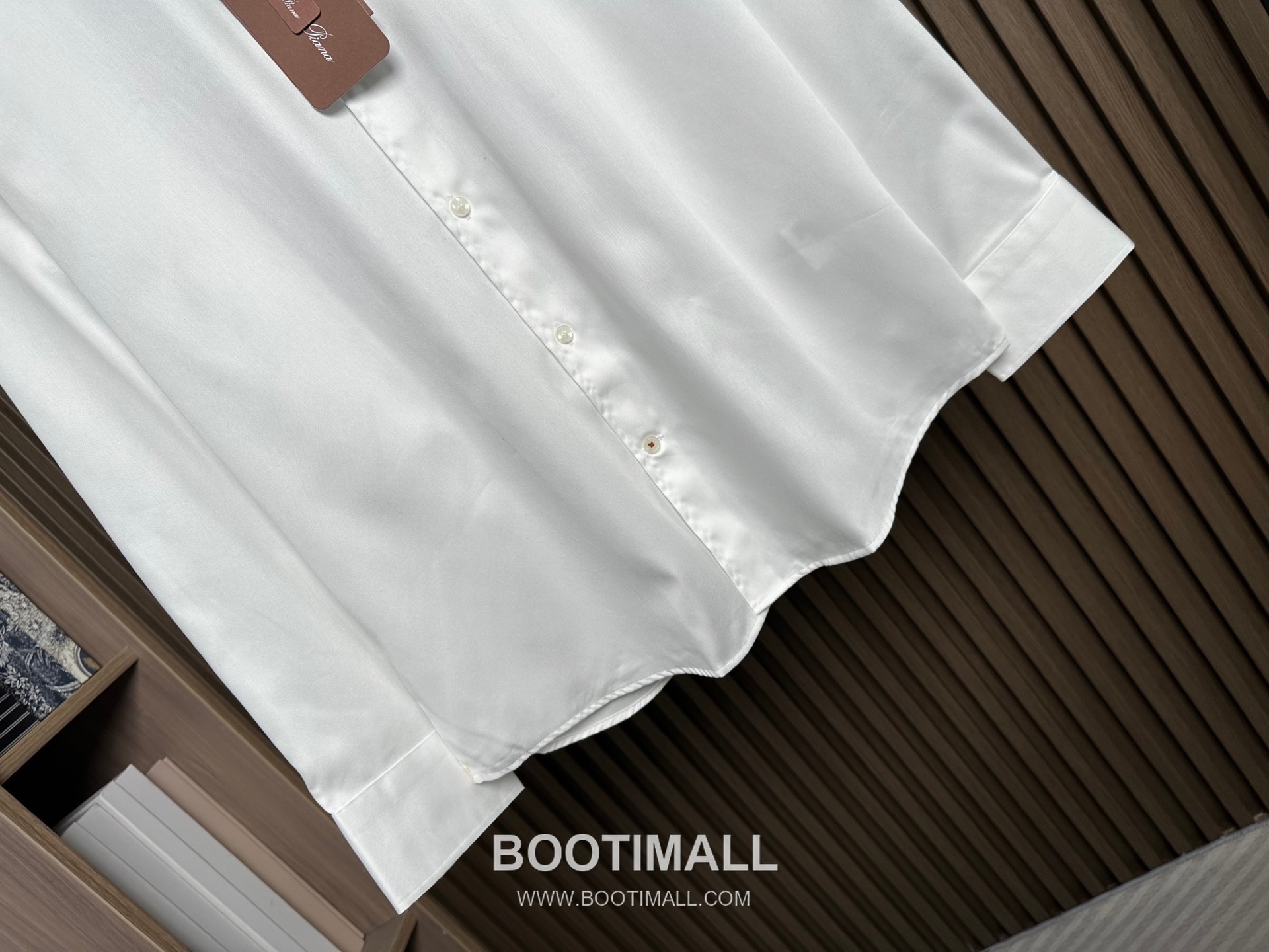 Loro Piana 2026 SS Cotton Blend Shirt with Draped Fabric 로로피아나 2026 SS 코튼 혼방 셔츠 드레이프 원단 10