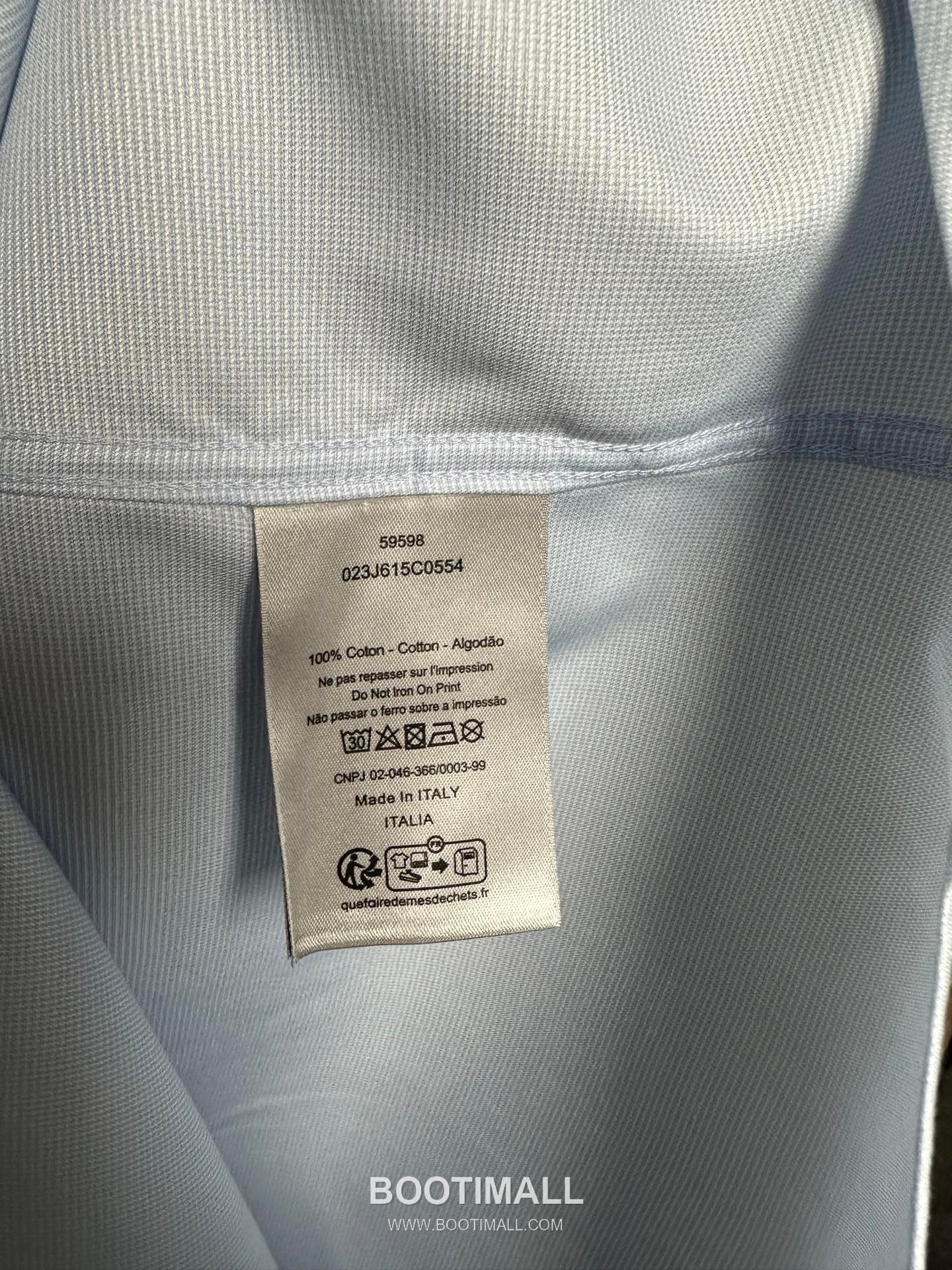 Dior 2026 SS Cotton Shirt with Bee Embroidered Logo 디올 2026 SS 코튼 셔츠 벌 자수 로고 8