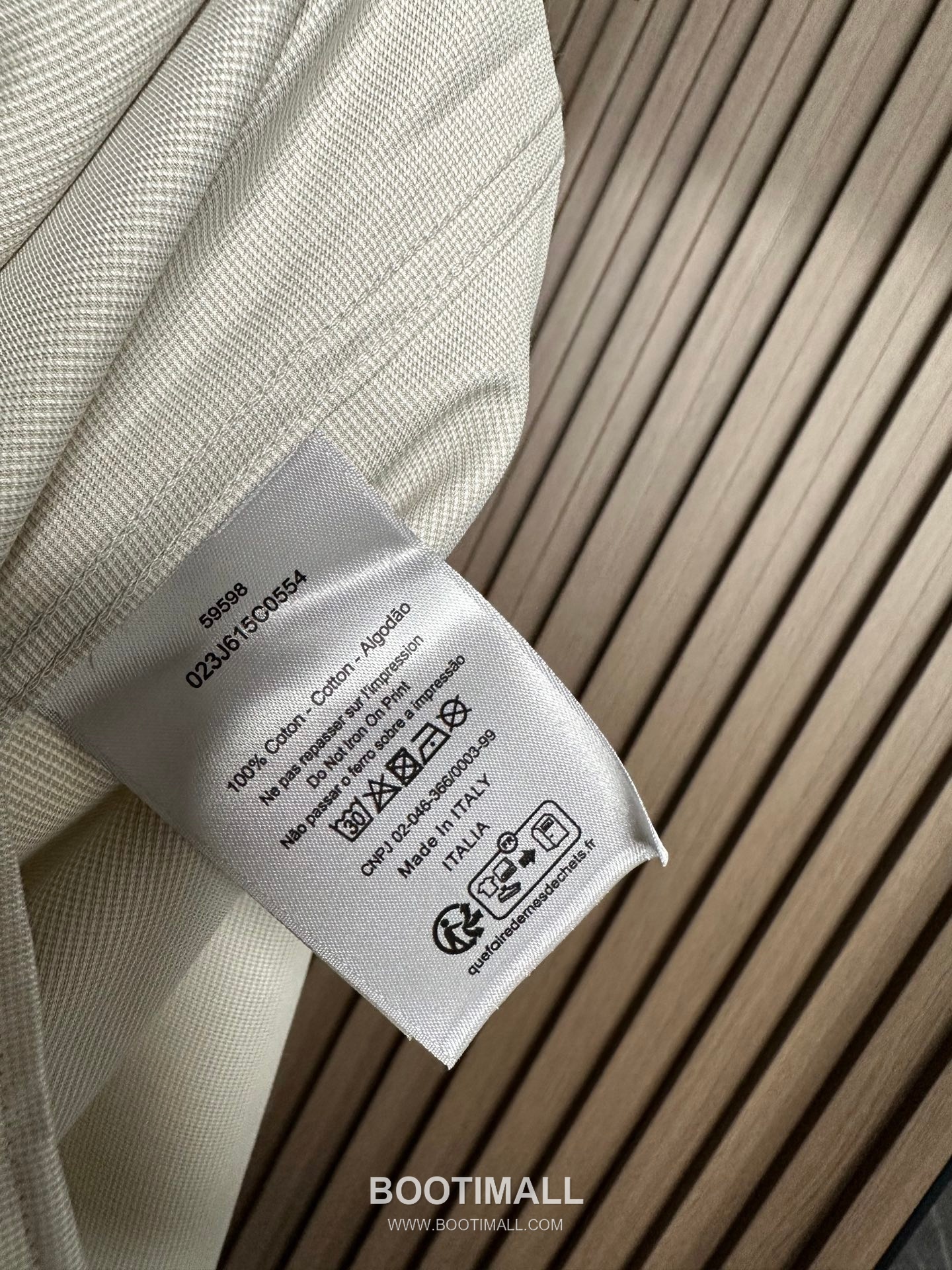 Dior 2026 SS Cotton Shirt with Bee Embroidered Logo 디올 2026 SS 코튼 셔츠 벌 자수 로고 8