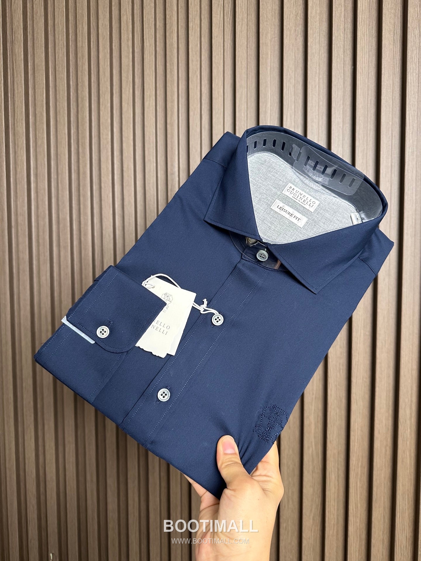 Brunello Cucinelli 2026 SS Cotton Shirt with Minimal Design 브루넬로쿠치넬리 2026 SS 코튼 셔츠 미니멀 디자인 1