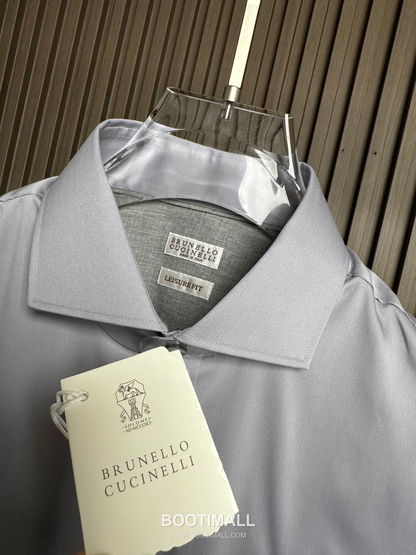Brunello Cucinelli 2026 SS Cotton Shirt with Minimal Design 브루넬로쿠치넬리 2026 SS 코튼 셔츠 미니멀 디자인 8