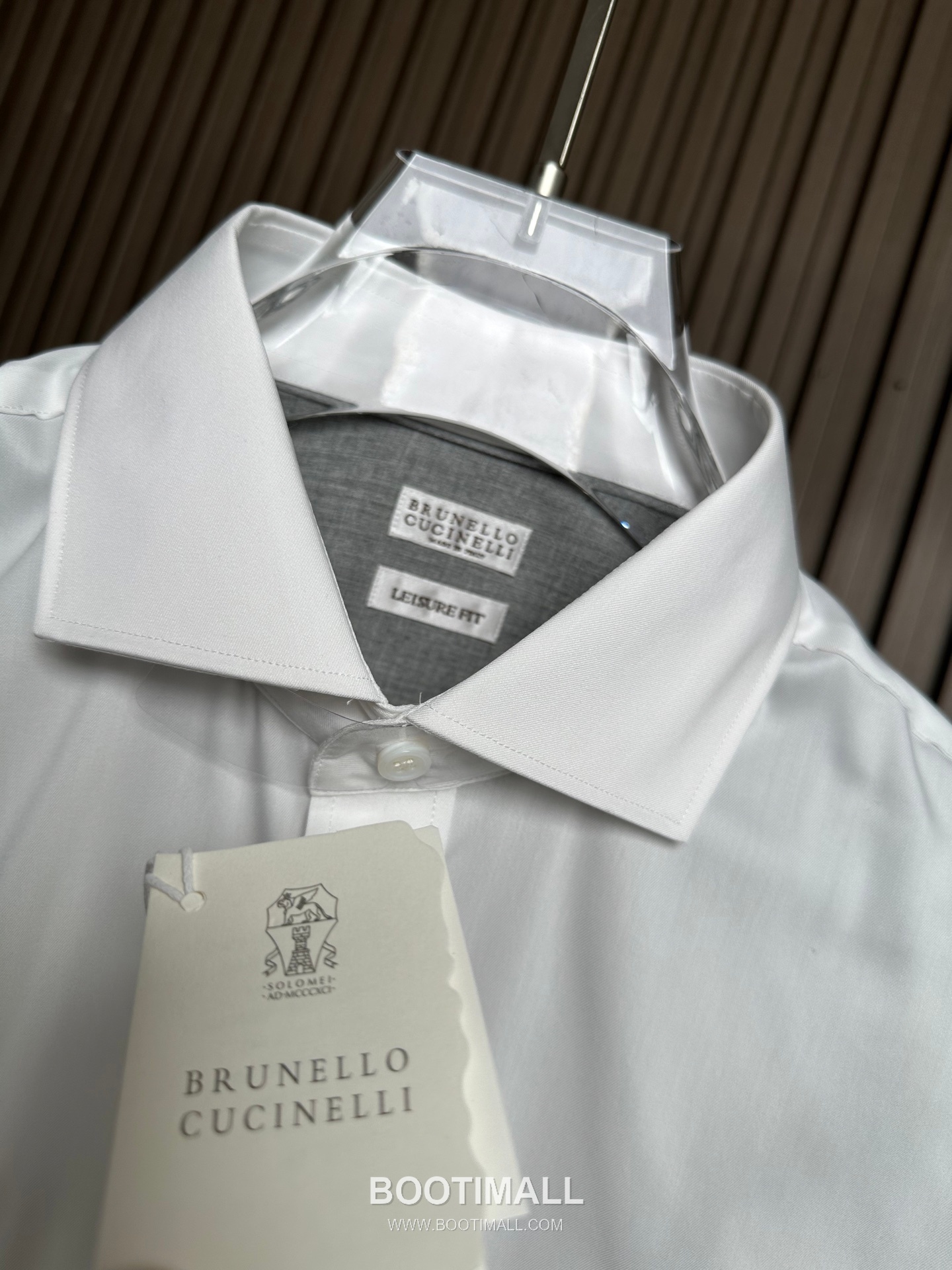Brunello Cucinelli 2026 SS Cotton Shirt with Minimal Design 브루넬로쿠치넬리 2026 SS 코튼 셔츠 미니멀 디자인 8