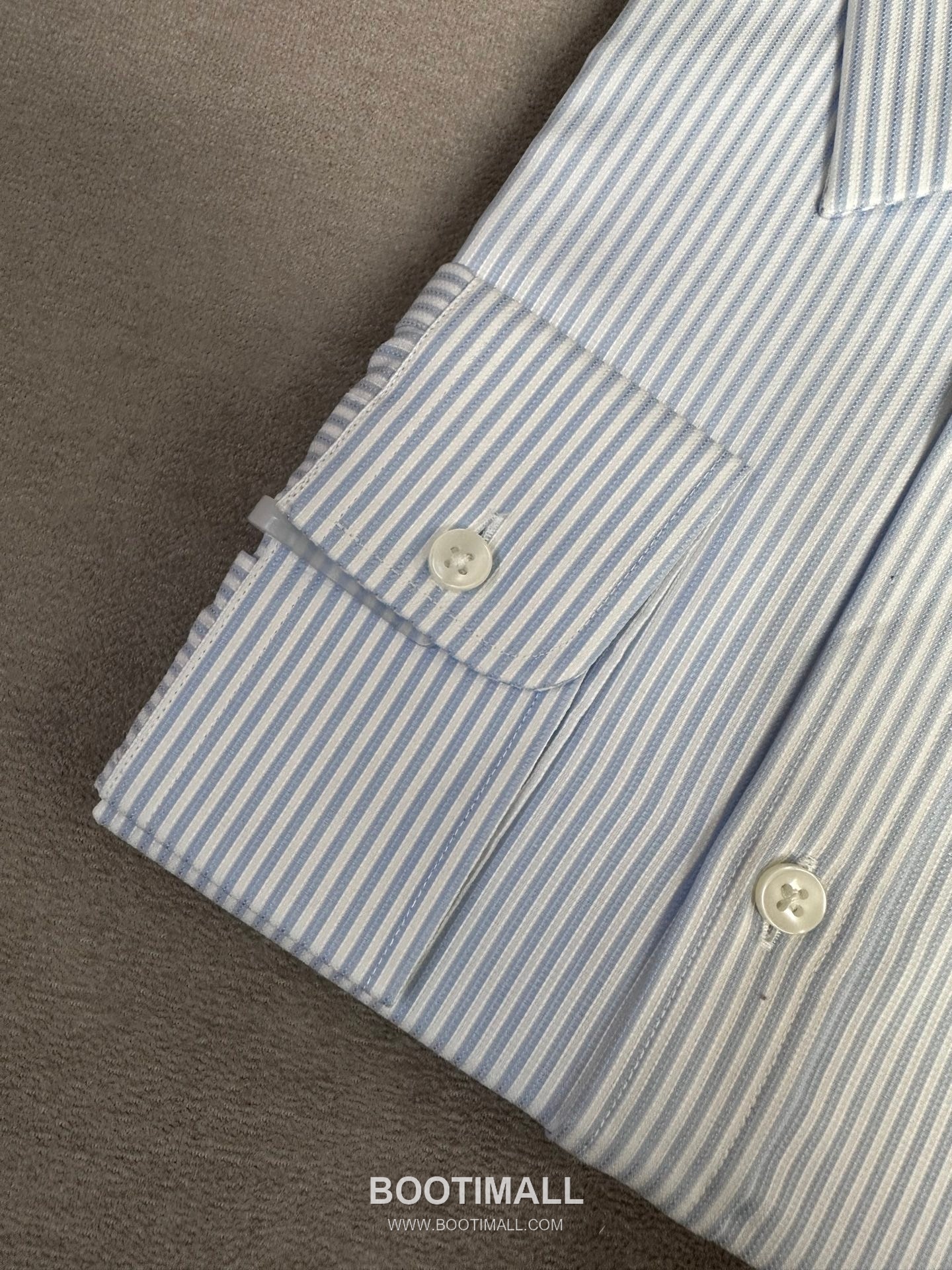 Gucci 2026 SS Cotton Stripe Shirt with Spread Collar 구찌 2026 SS 코튼 스트라이프 셔츠 스프레드 칼라 4