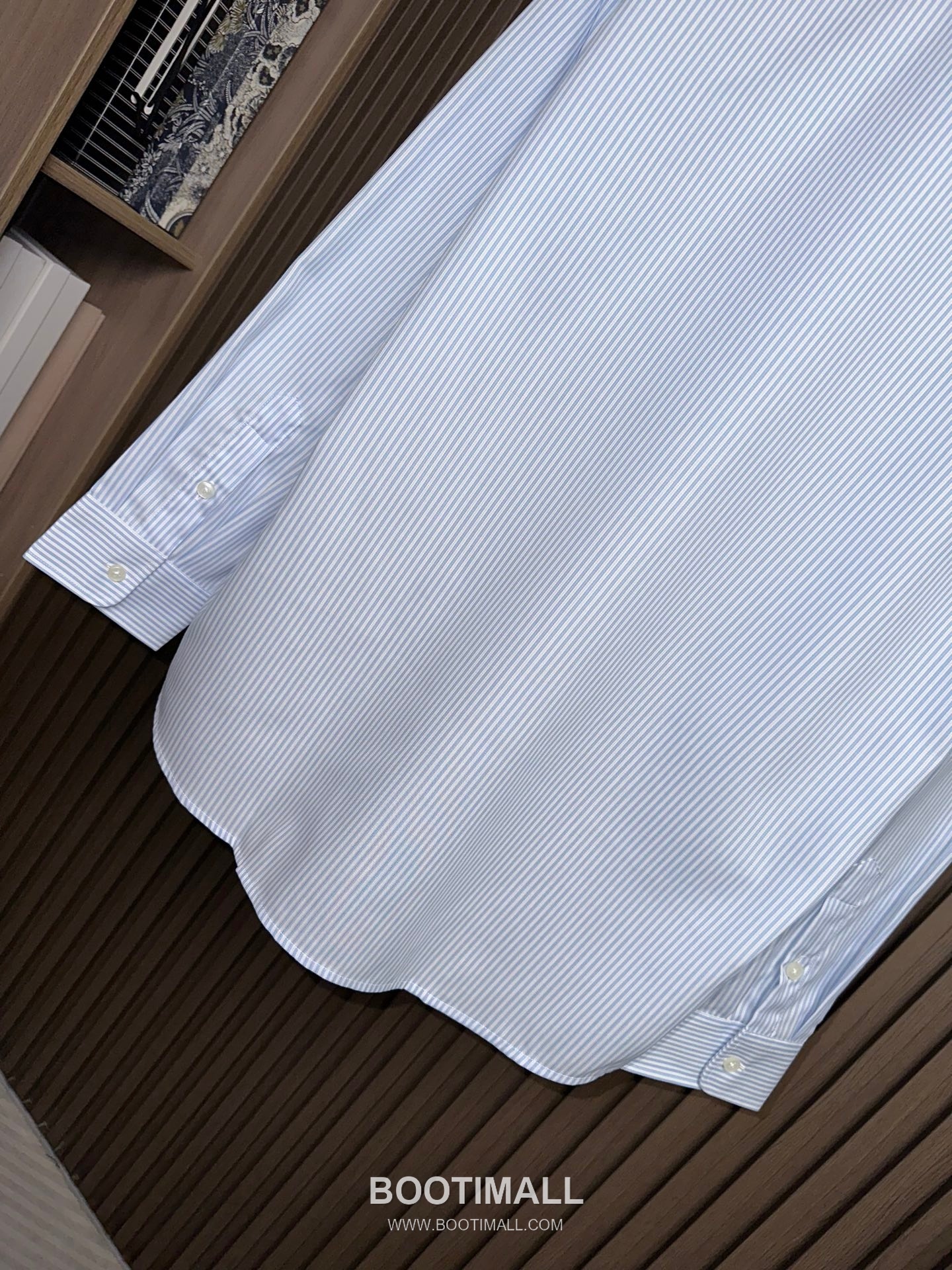 Gucci 2026 SS Cotton Stripe Shirt with Spread Collar 구찌 2026 SS 코튼 스트라이프 셔츠 스프레드 칼라 7