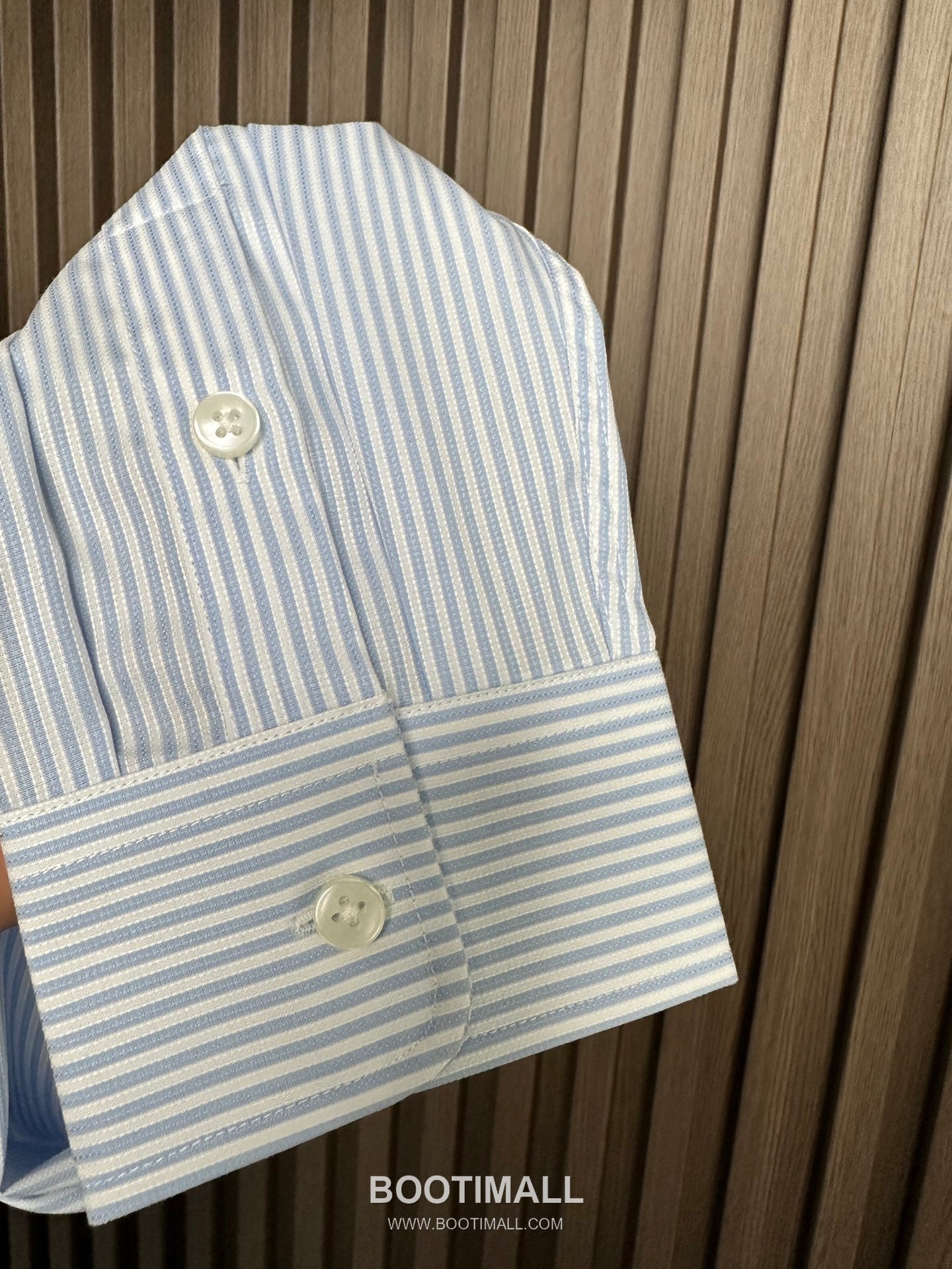 Gucci 2026 SS Cotton Stripe Shirt with Spread Collar 구찌 2026 SS 코튼 스트라이프 셔츠 스프레드 칼라 12