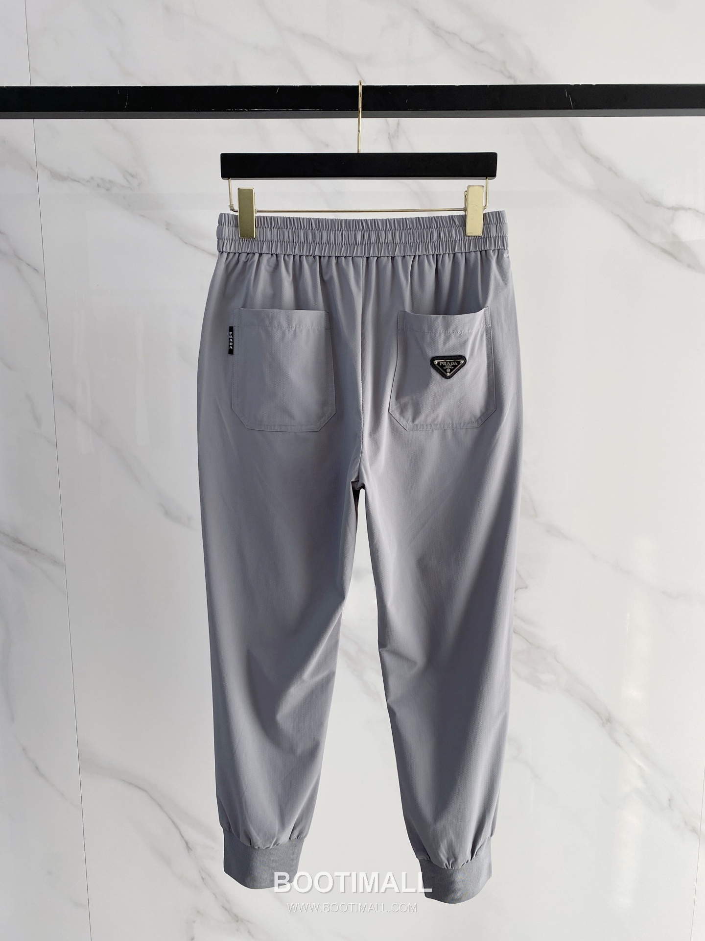 Prada 2026 SS Lyocell Nylon Stretch Pants with Logo Detail 프라다 2026 SS 텐셀 나일론 스트레치 팬츠 로고 디테일 7